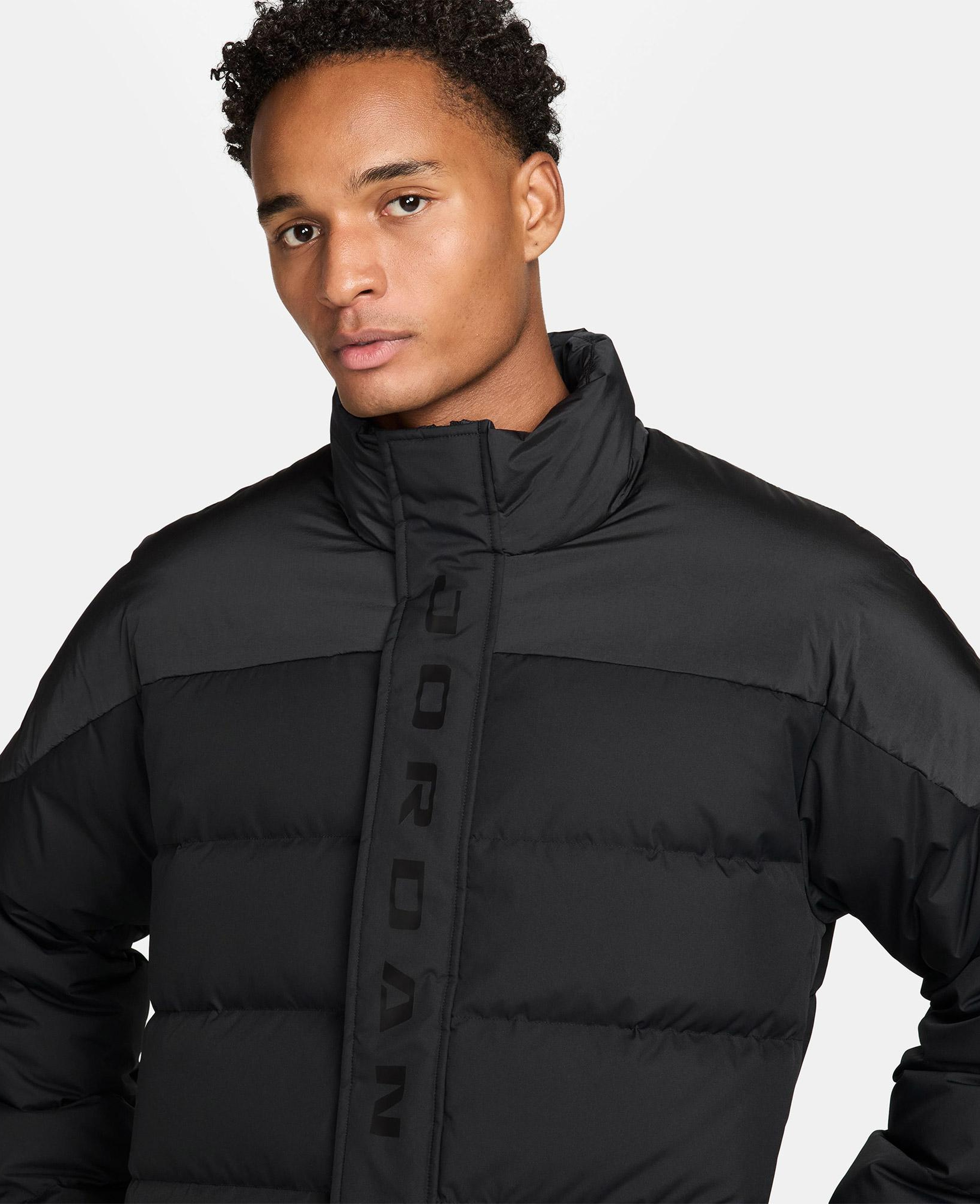 Jordan Flight Down Puffer Erkek Siyah Mont