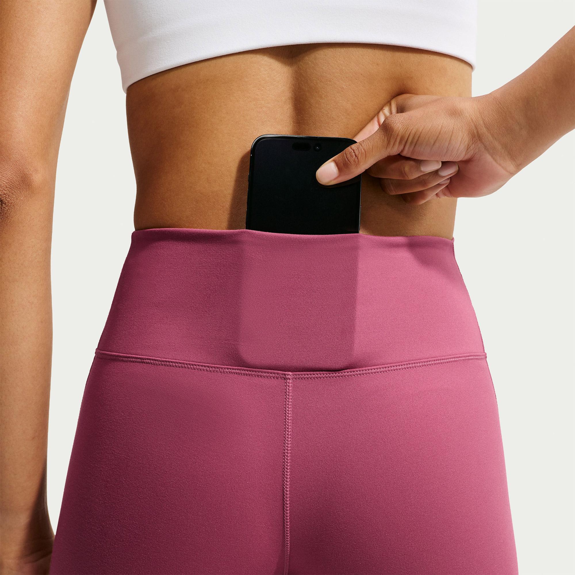 Nike Dri-Fit One Heritage Kadın Pembe Tayt