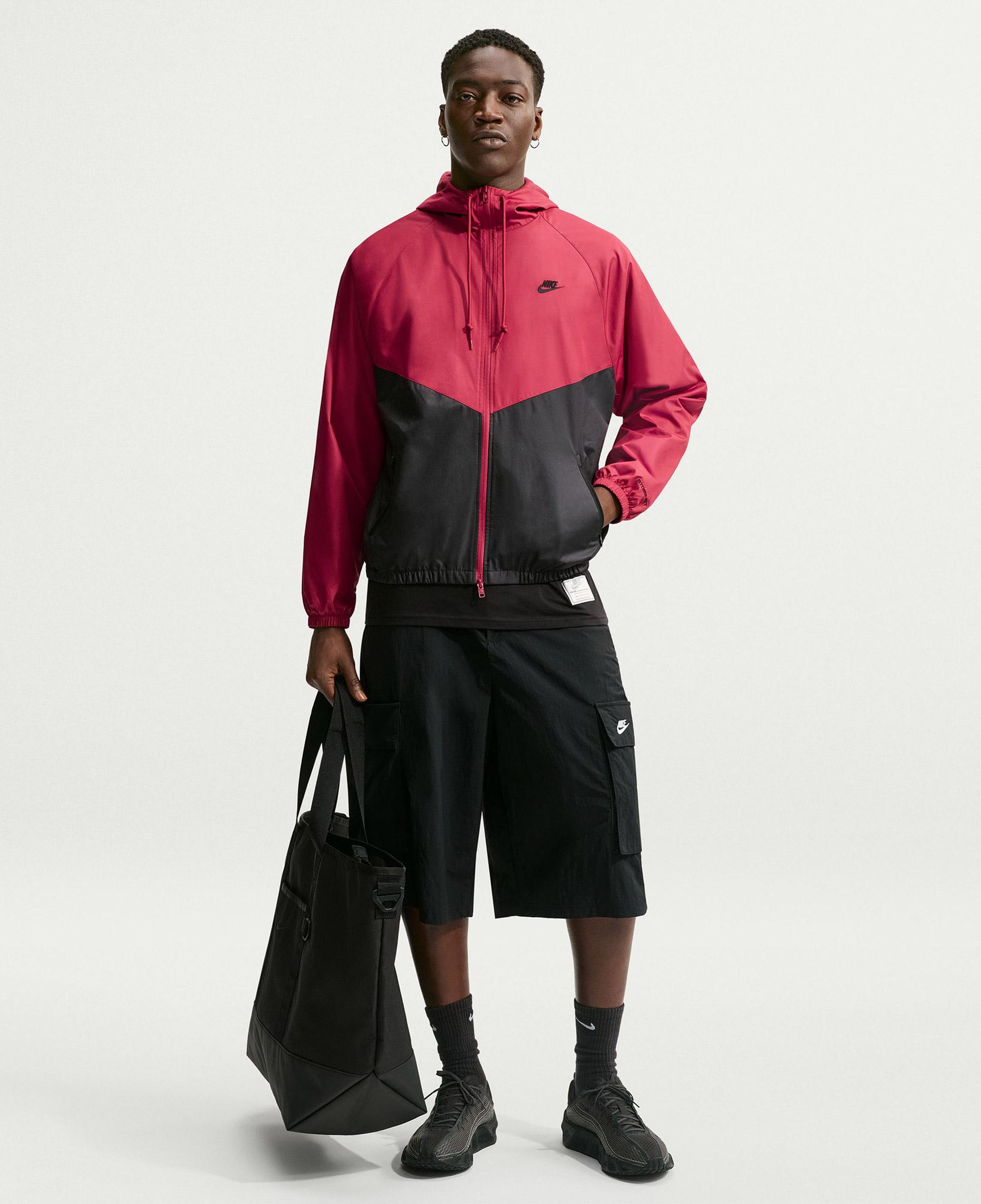 Nike Windrunner Erkek Pembe Ceket
