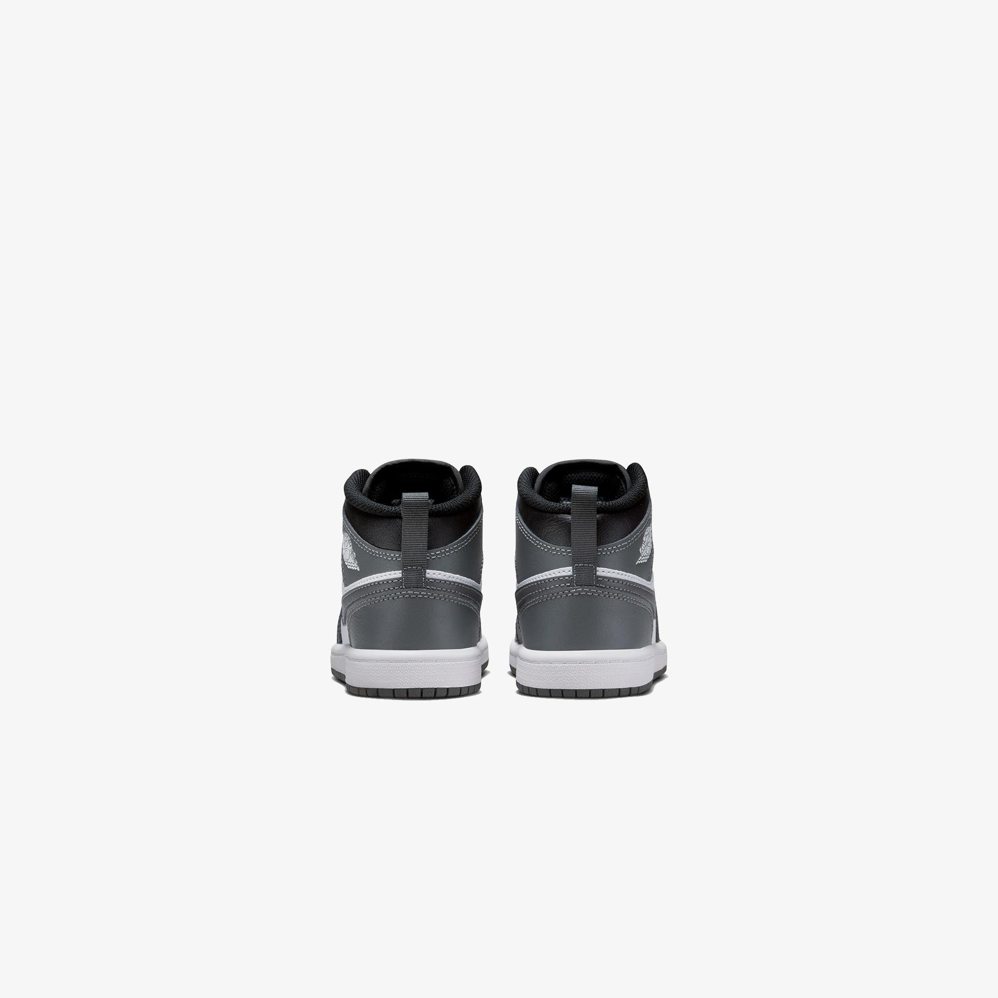 Jordan 1 Mid Çocuk Siyah Spor Ayakkabı