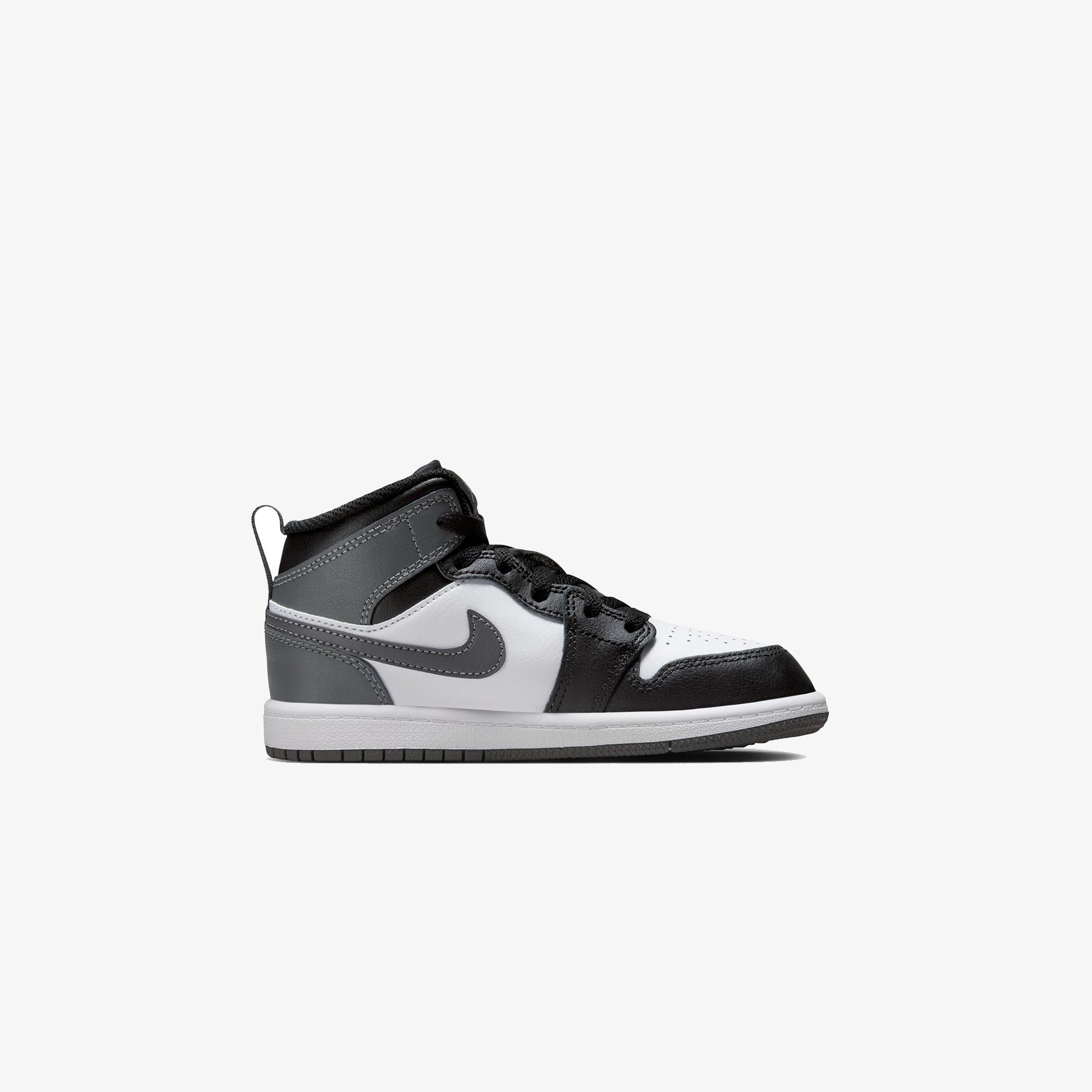 Jordan 1 Mid Çocuk Siyah Spor Ayakkabı