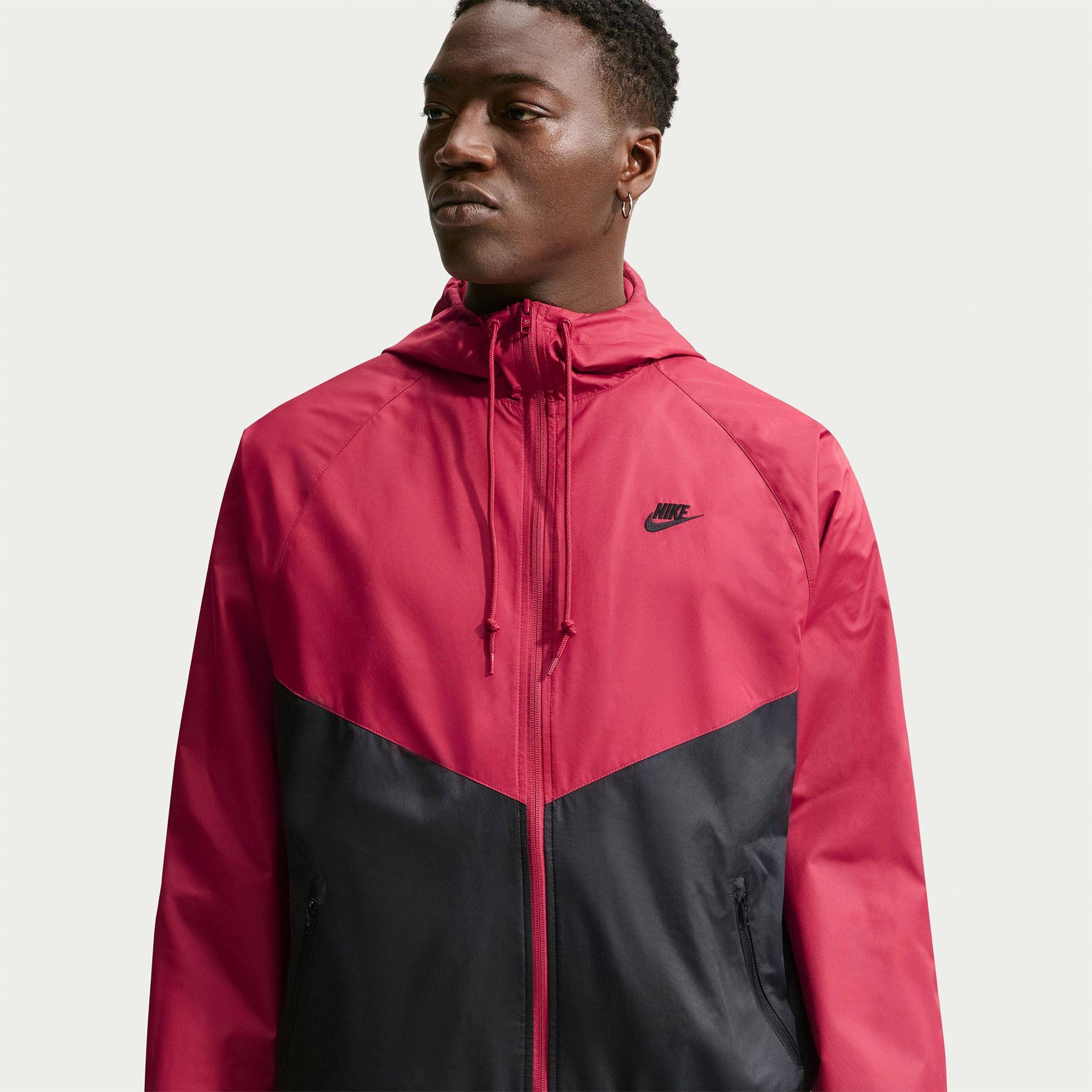 Nike Windrunner Erkek Pembe Ceket