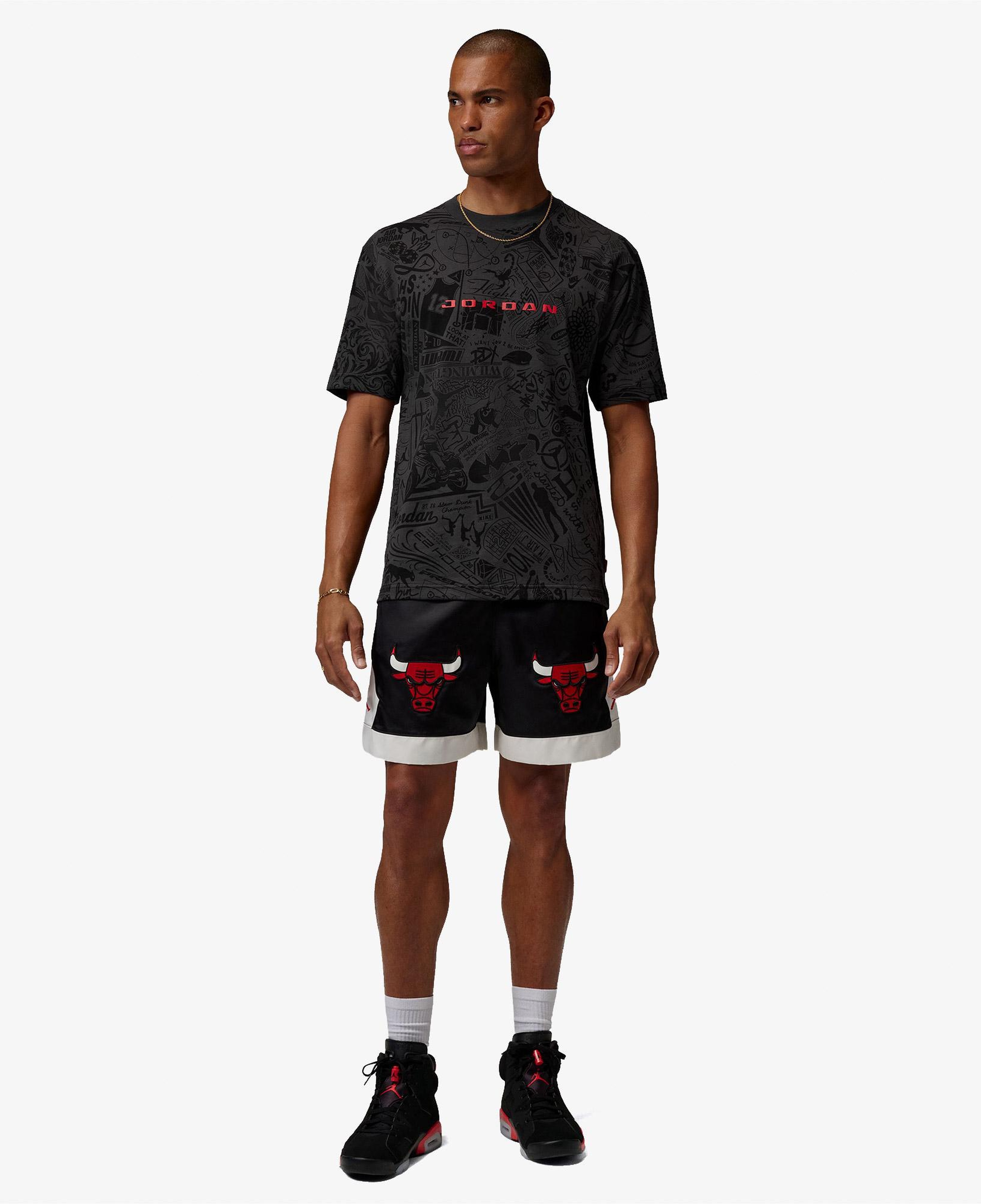 Jordan Brooklyn Erkek Siyah T-Shirt