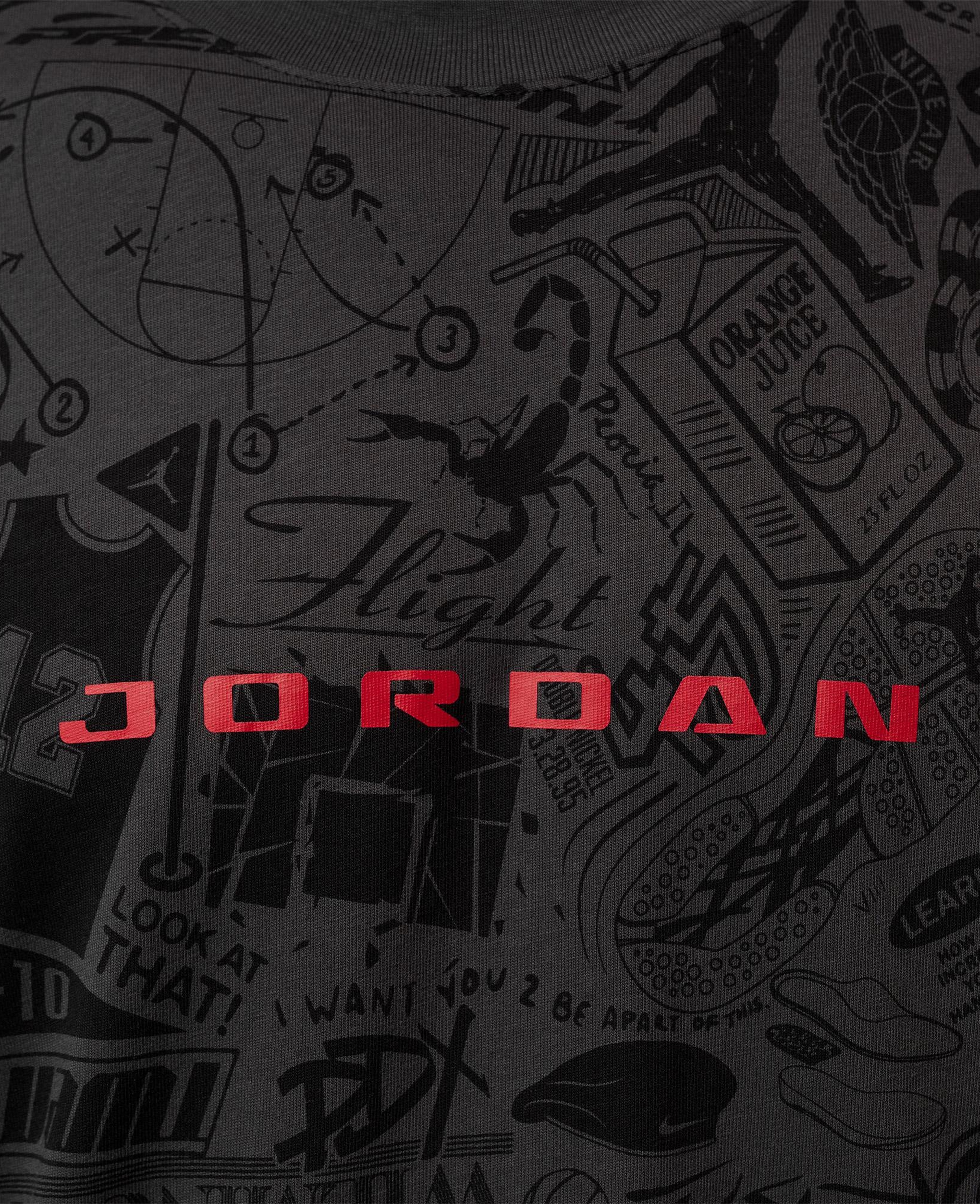 Jordan Brooklyn Erkek Siyah T-Shirt