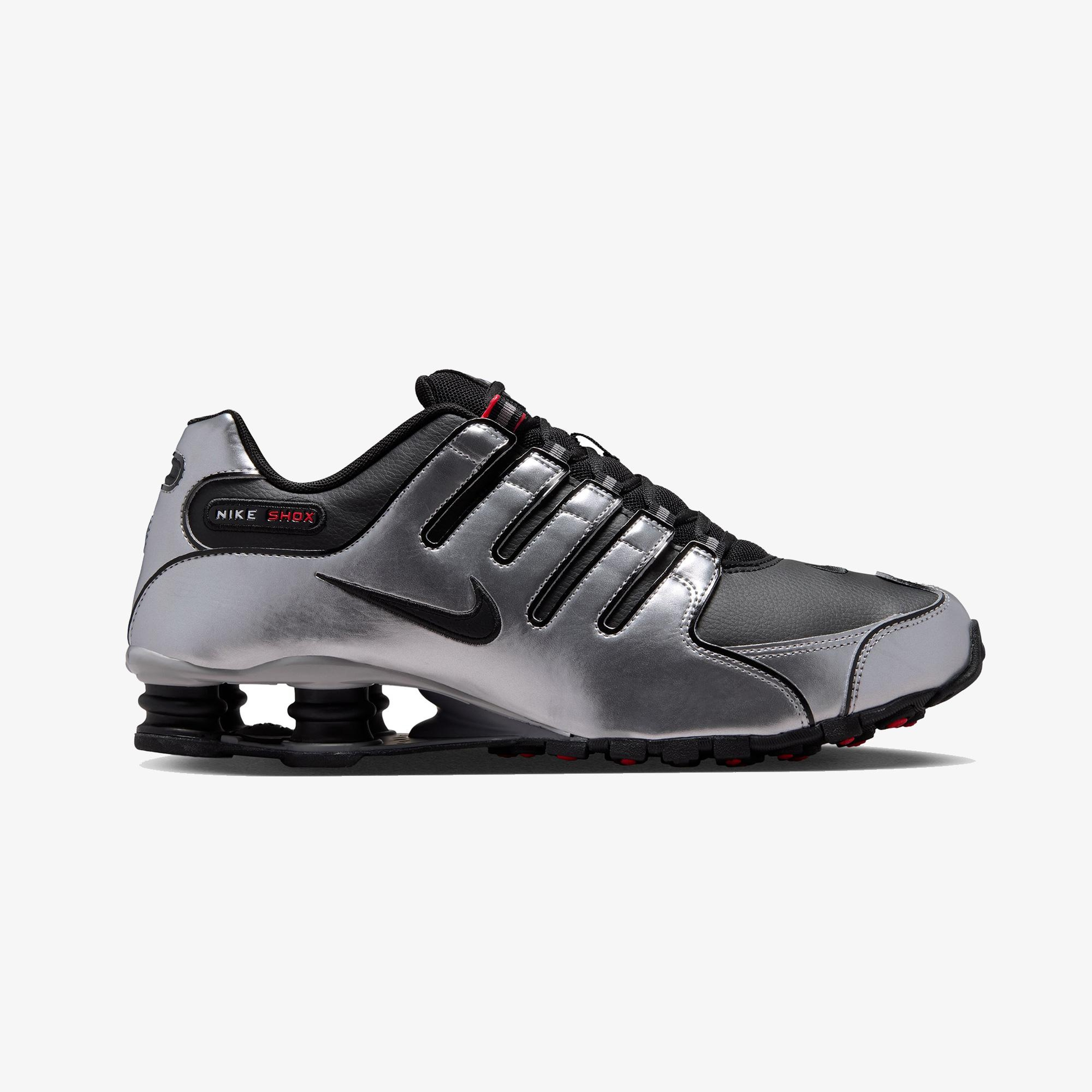 Nike Shox NZ Erkek Gri Spor Ayakkabı