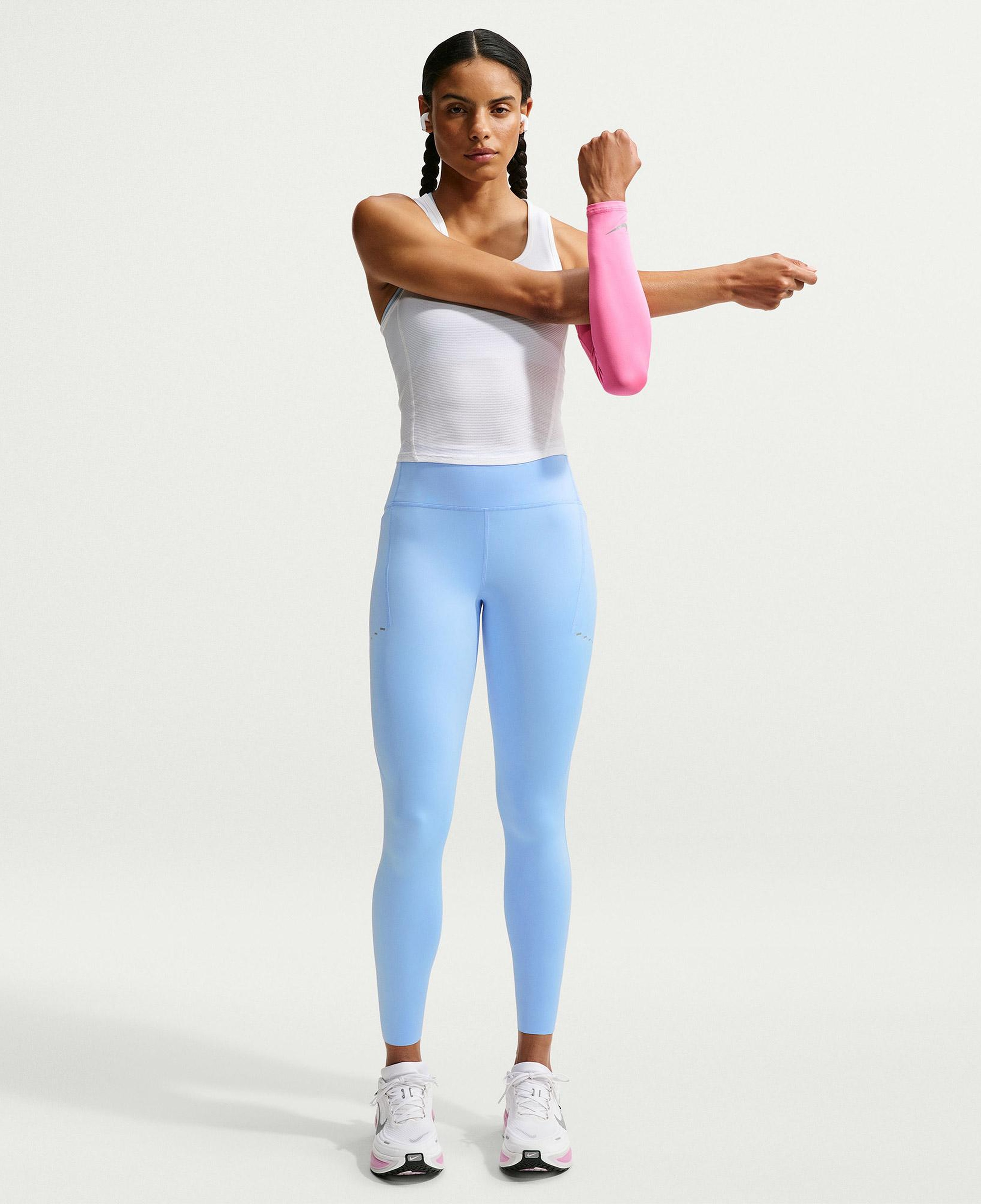 Nike Dri-Fit Swift Kadın Mavi Tayt