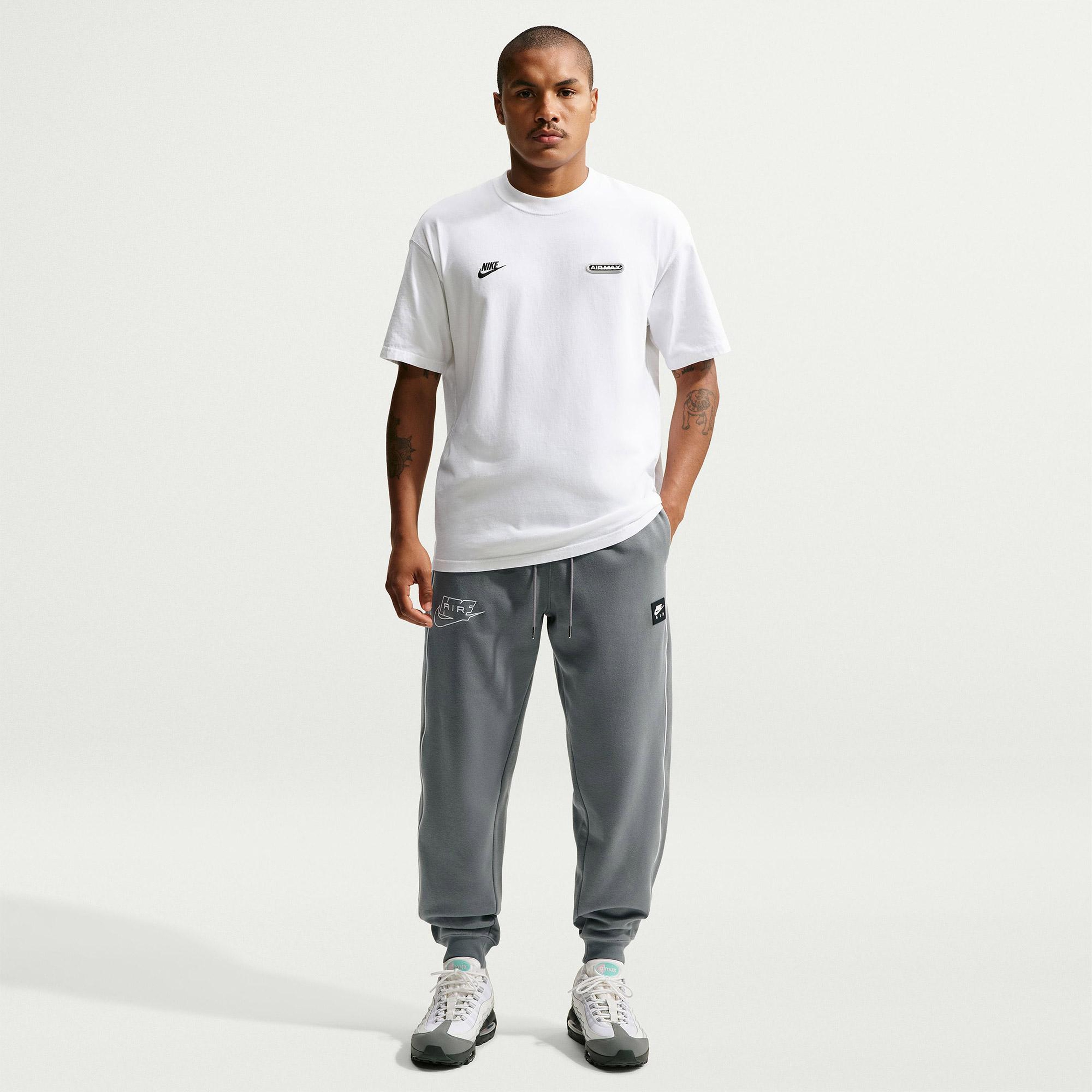 Nike Air Fleece Jogger Erkek Gri Eşofman Altı