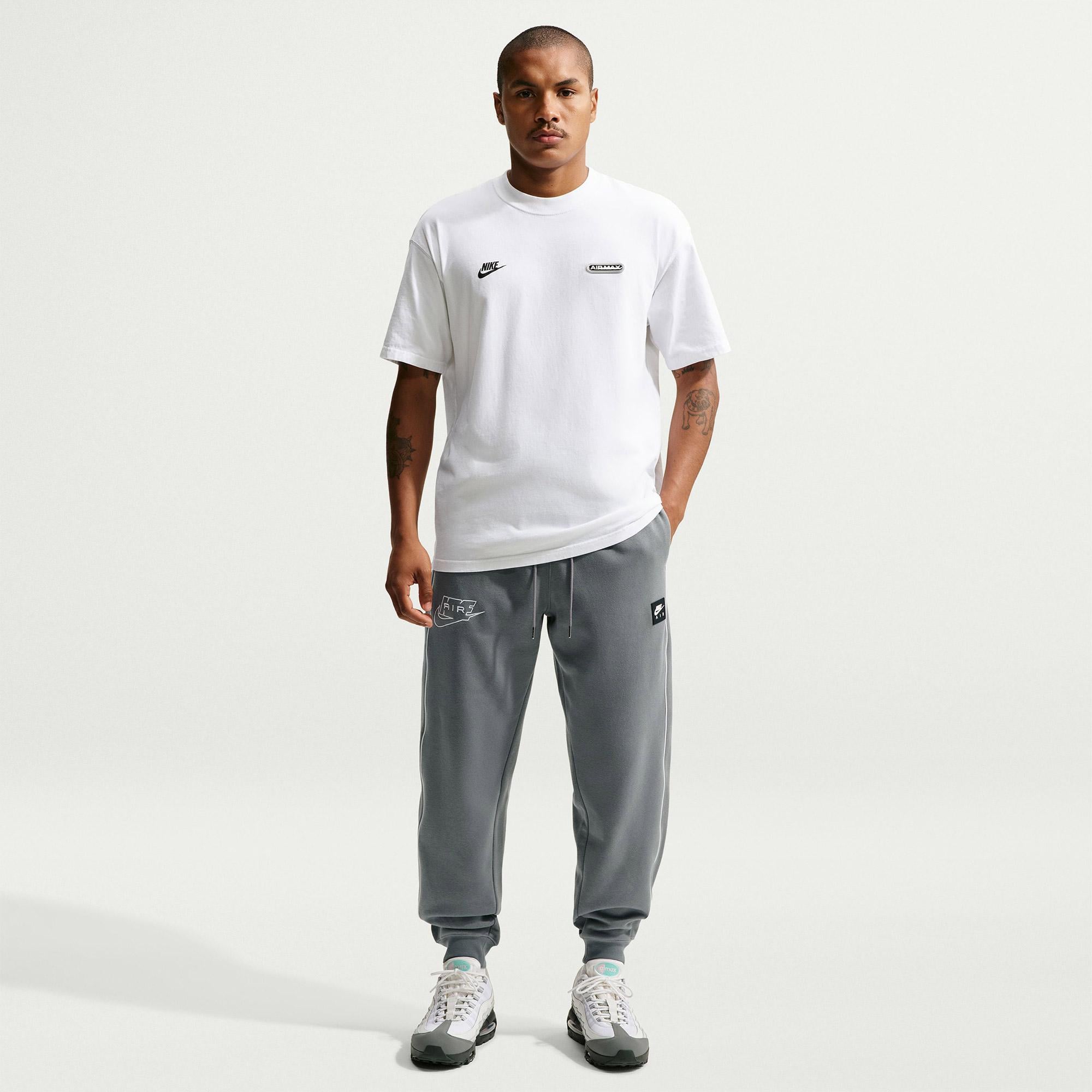 Nike Air Fleece Jogger Erkek Gri Eşofman Altı