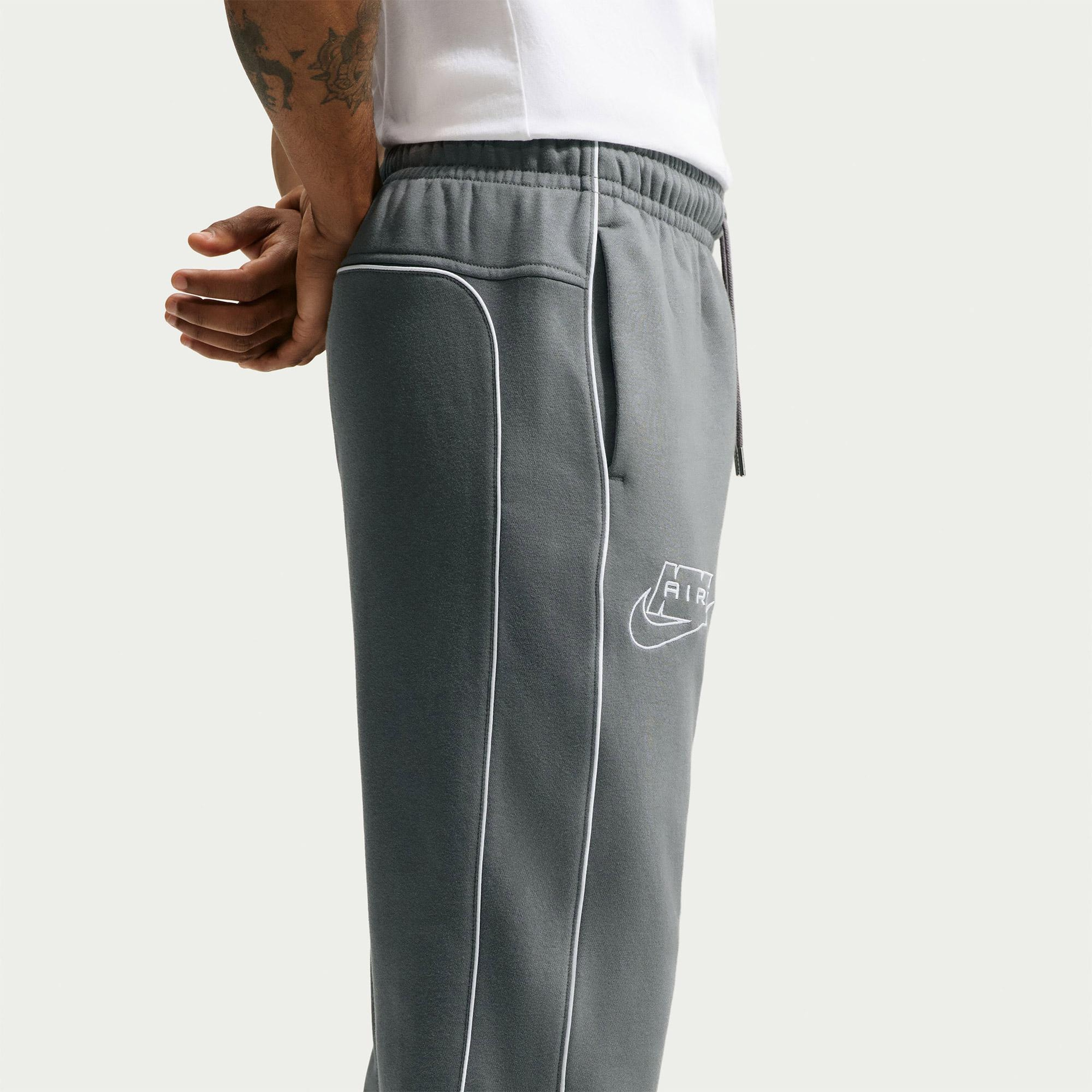 Nike Air Fleece Jogger Erkek Gri Eşofman Altı