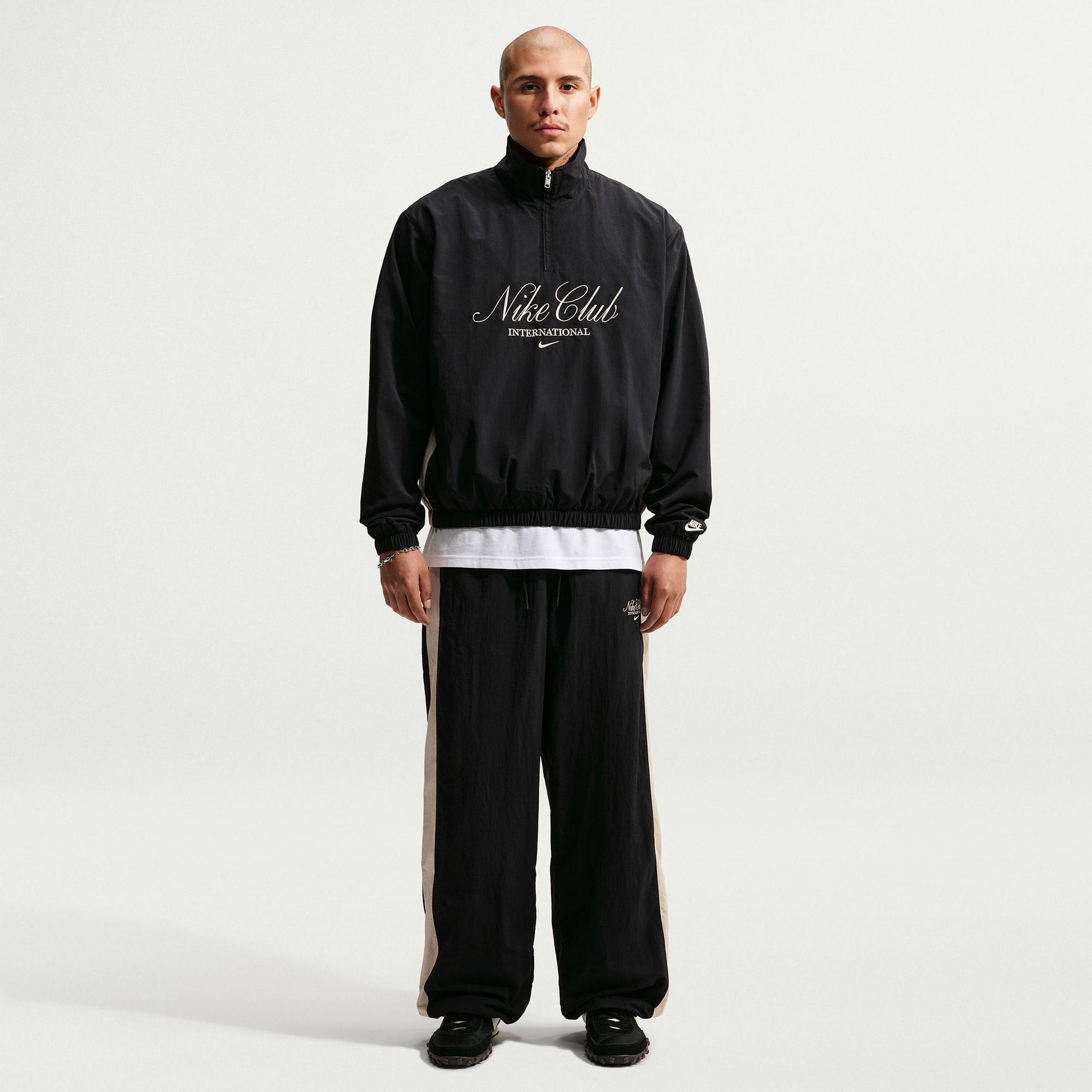 Nike Sportswear Club Erkek Siyah Ceket