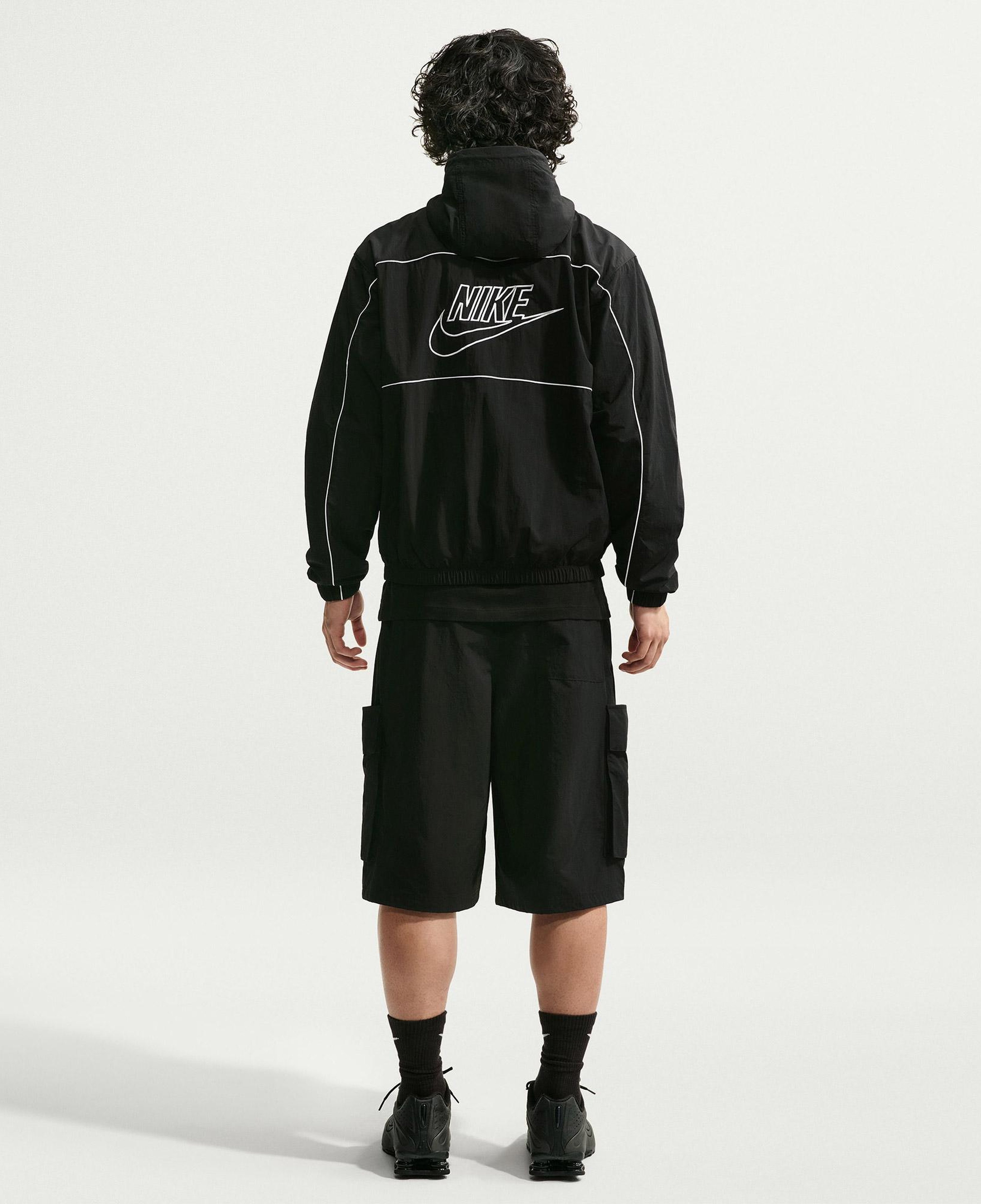 Nike Club Athlete Erkek Siyah Ceket