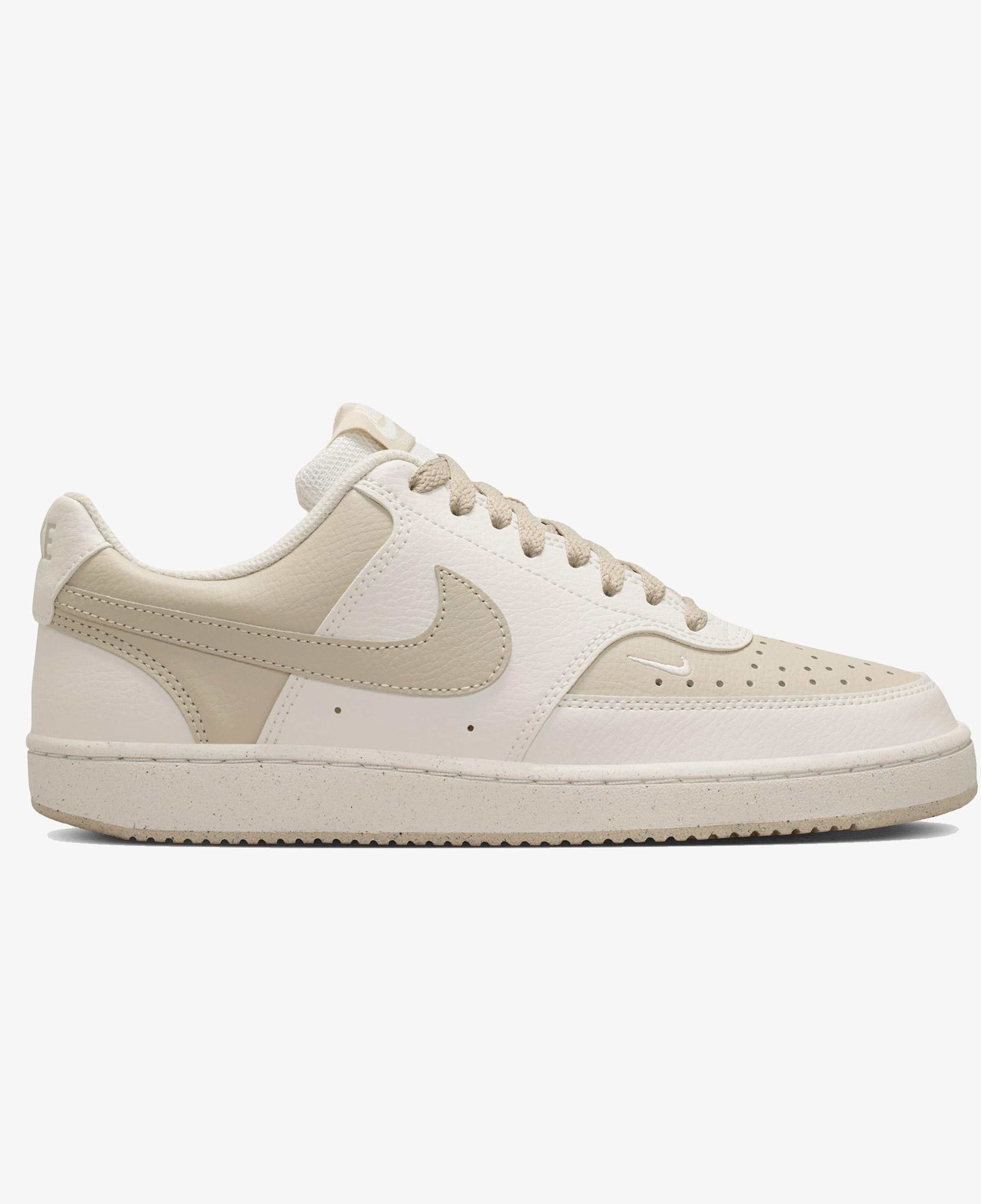 Nike Court Vision Low Next Nature Kadın Bej Spor Ayakkabı
