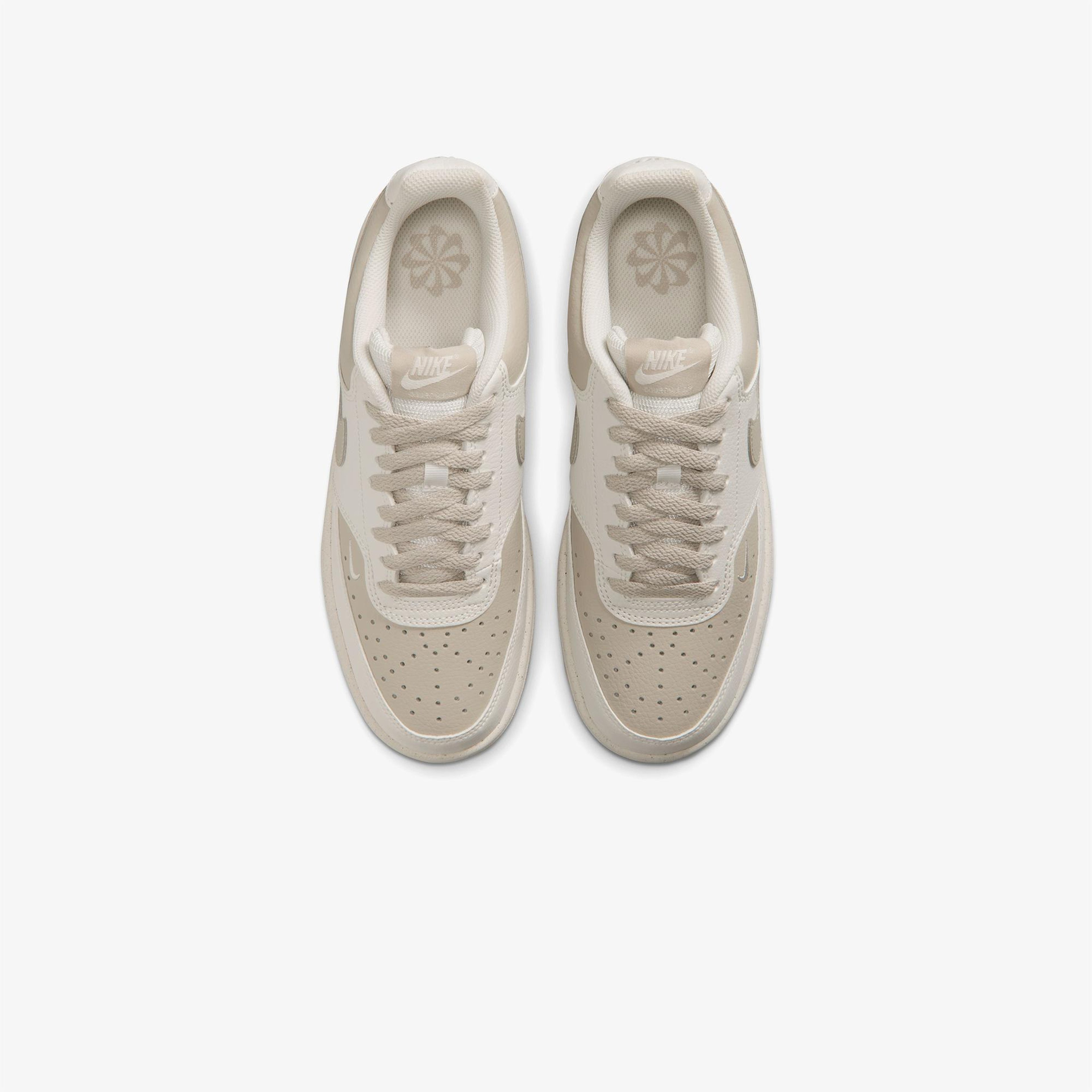 Nike Court Vision Low Next Nature Kadın Bej Spor Ayakkabı