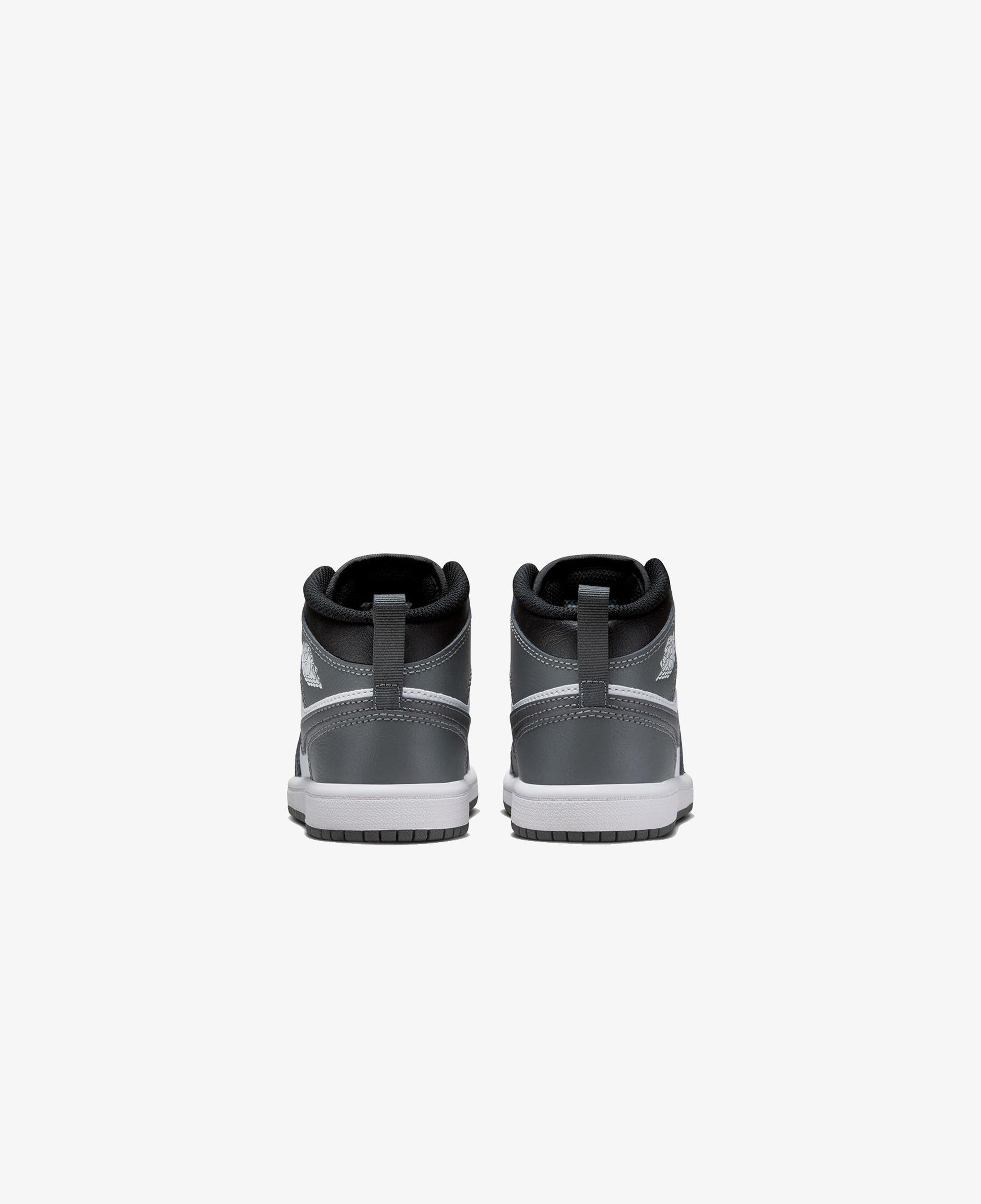 Jordan 1 Mid Çocuk Siyah Spor Ayakkabı