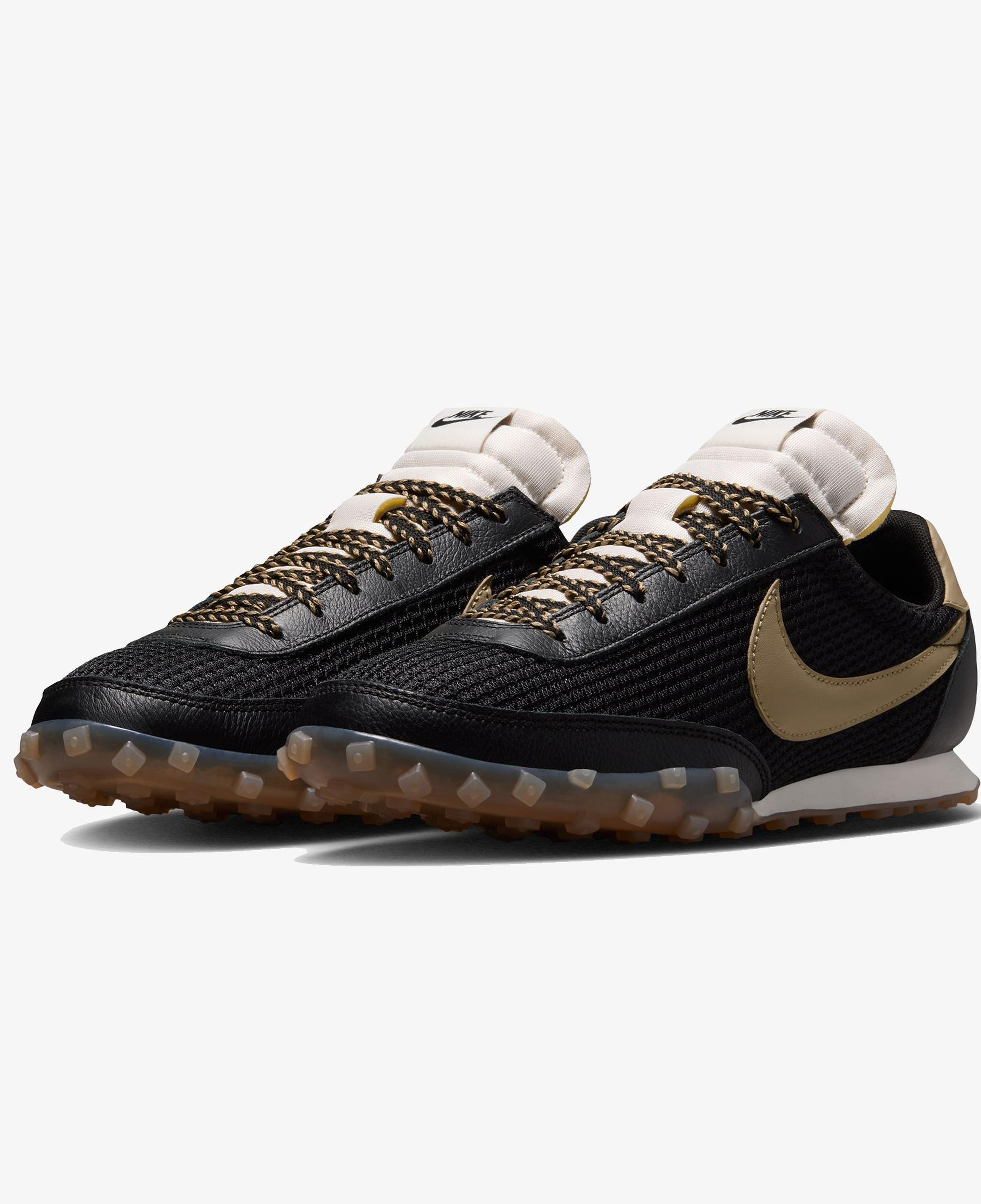 Nike Waffle Racer SE Erkek Siyah Spor Ayakkabı