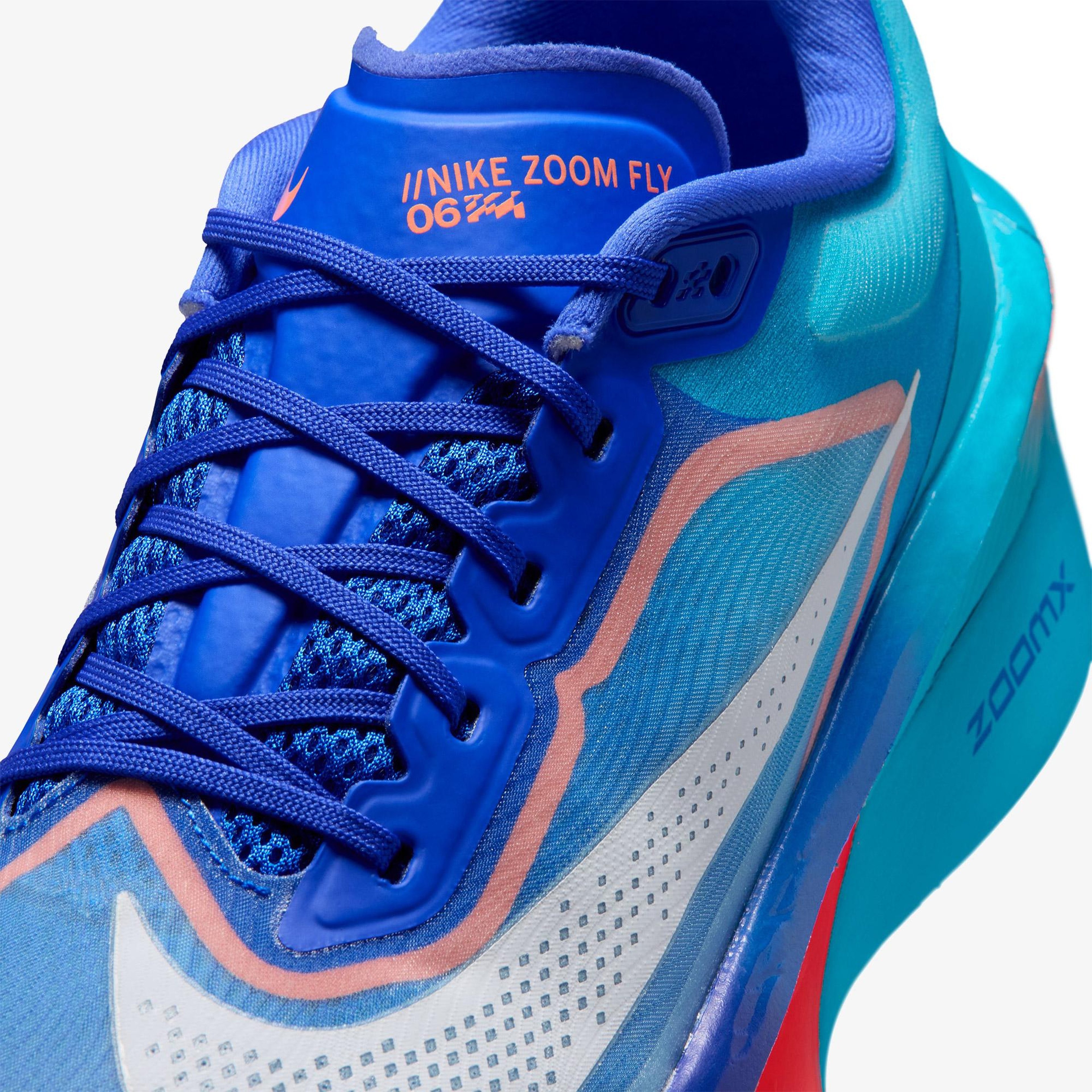 Nike Zoom Fly 6 Erkek Mavi Koşu Ayakkabısı