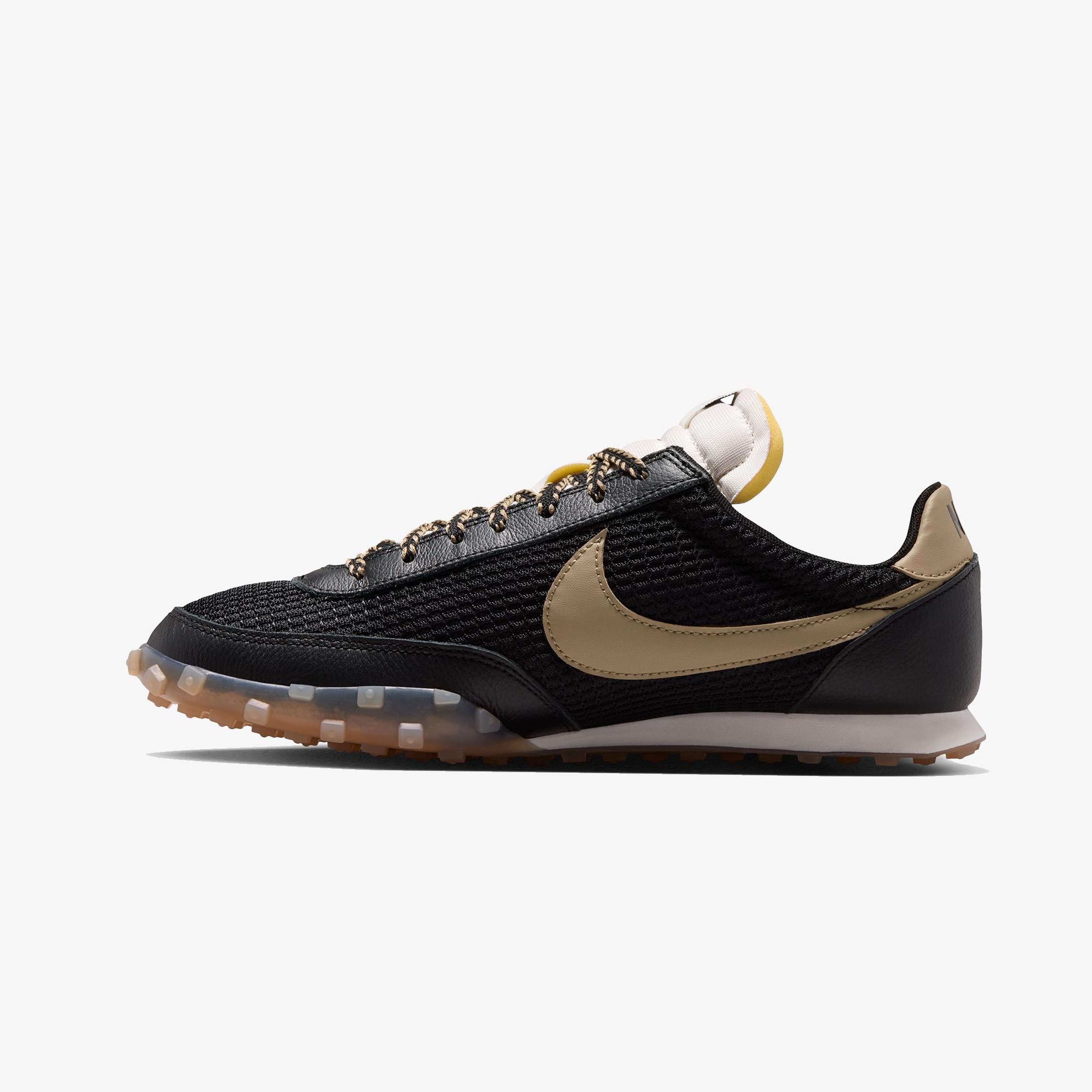 Nike Waffle Racer SE Erkek Siyah Spor Ayakkabı