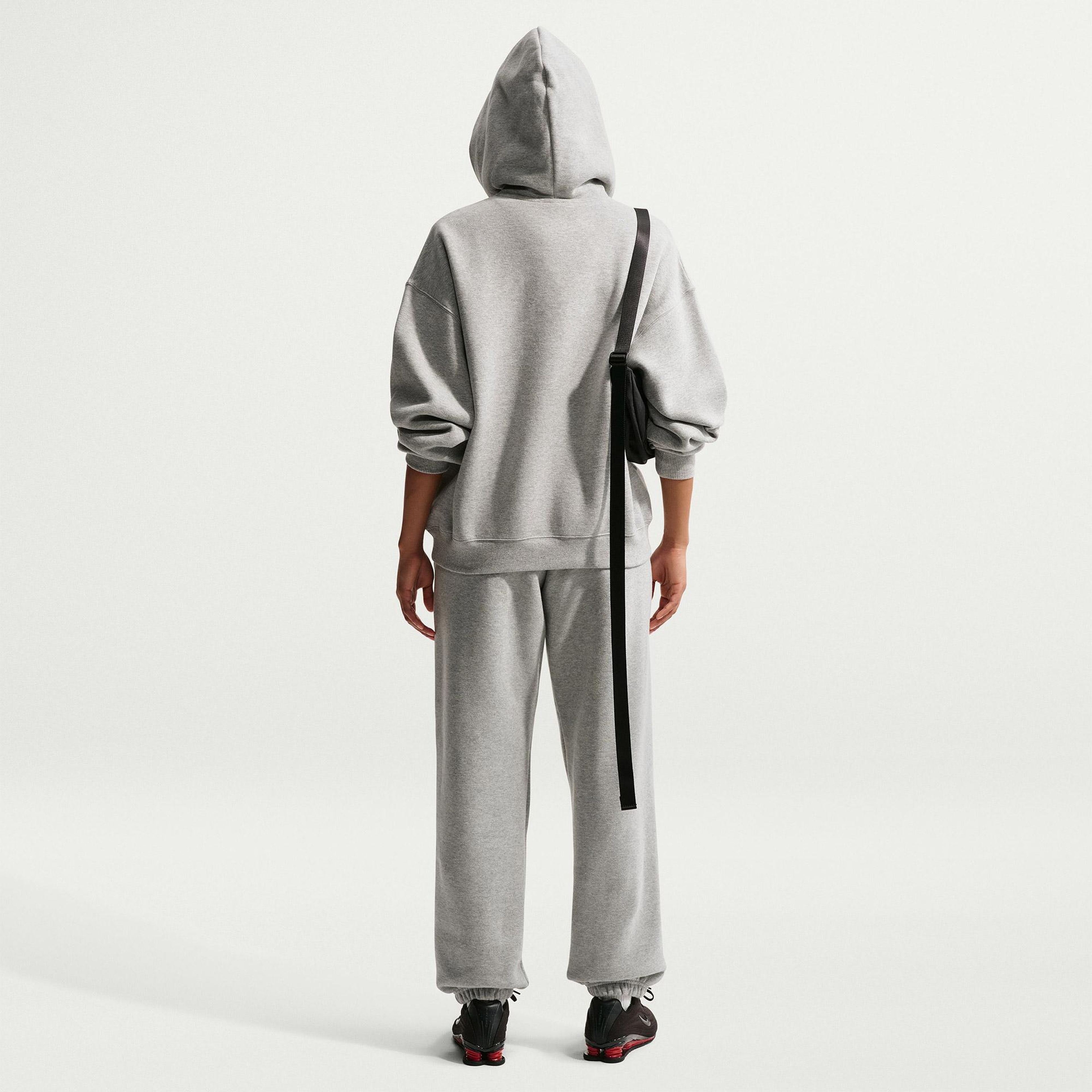 Nike Studio Fleece Kadın Gri Eşofman Altı