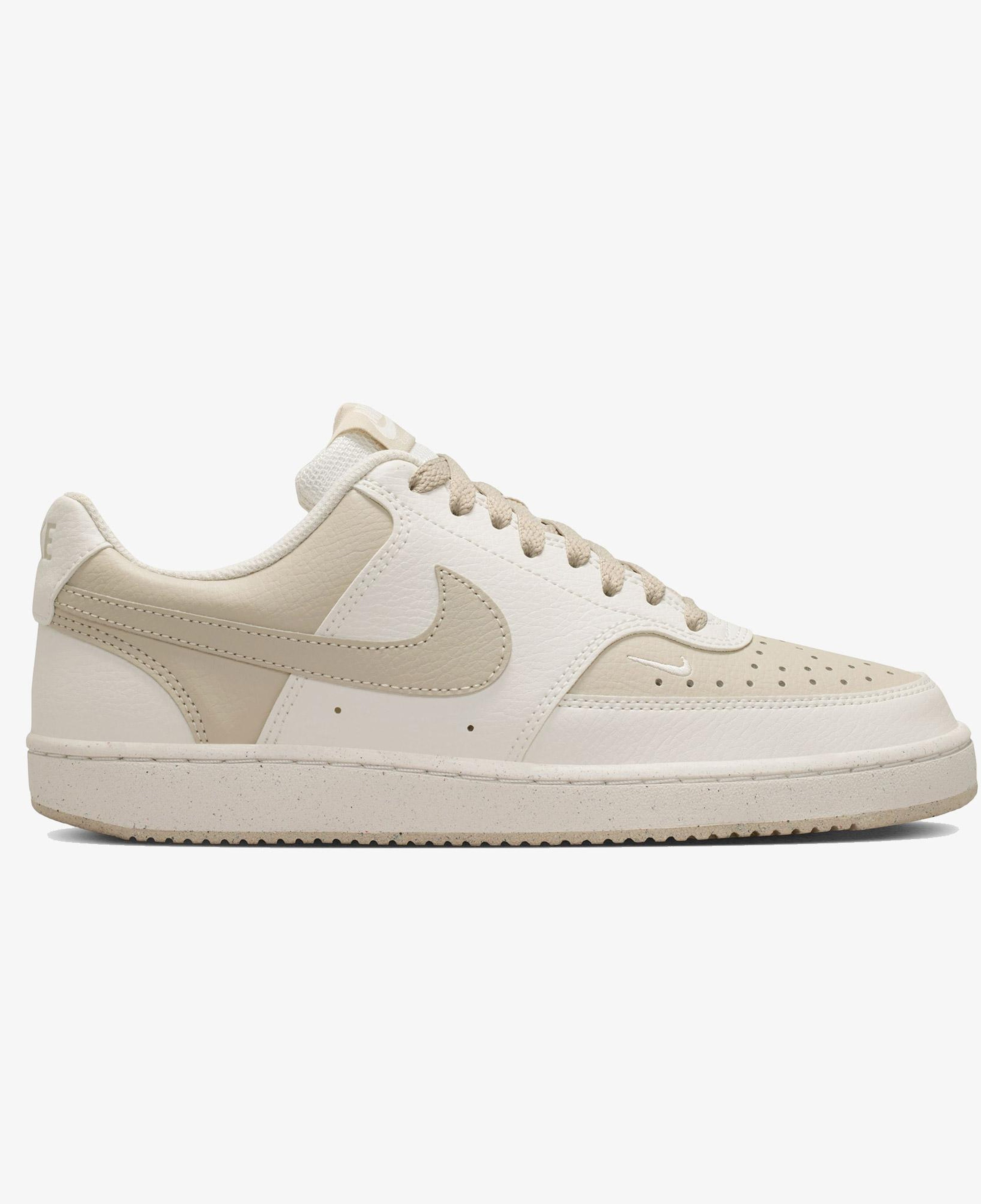 Nike Court Vision Low Next Nature Kadın Bej Spor Ayakkabı