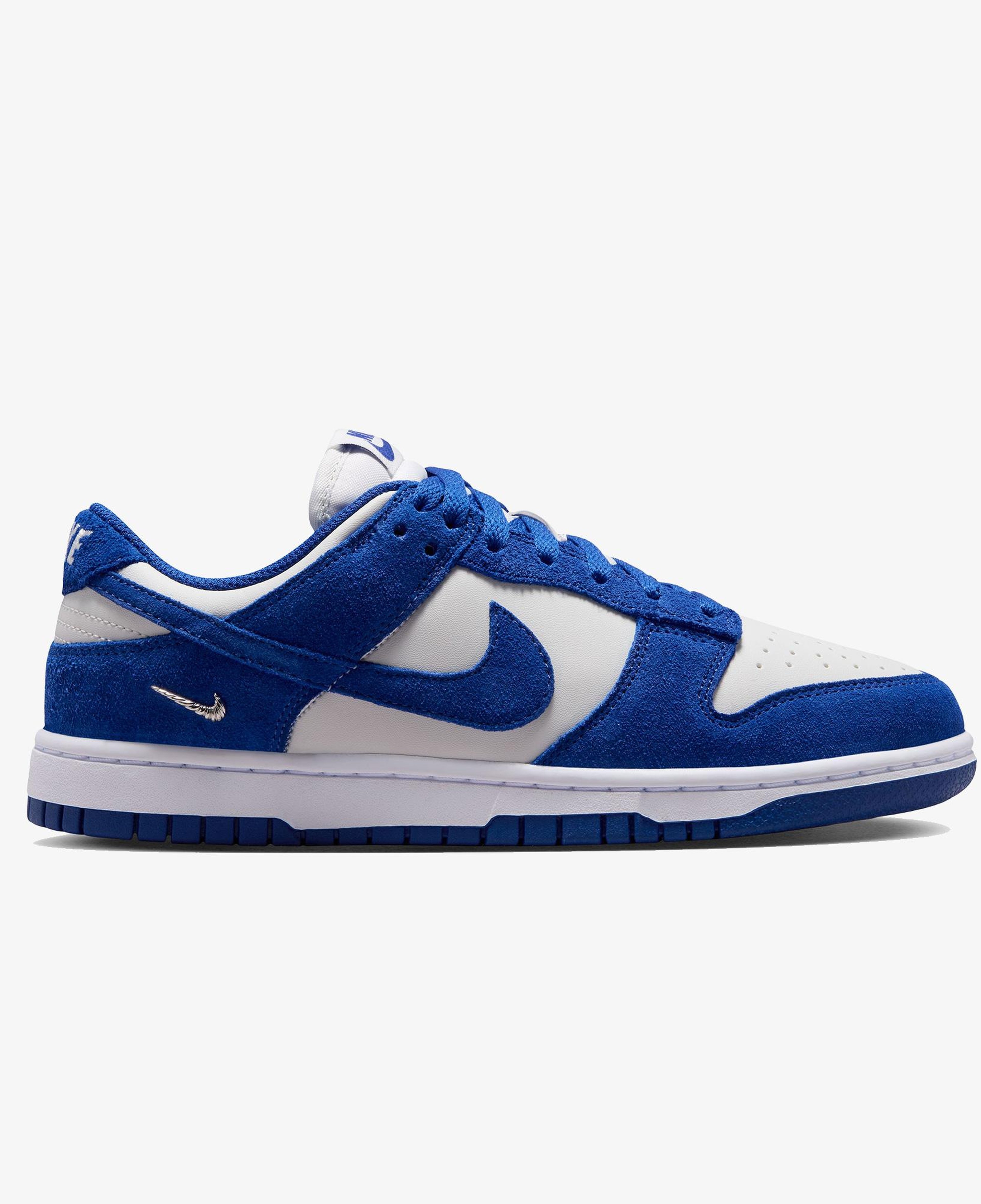 Nike Dunk Low Suede Kadın Mavi Spor Ayakkabı