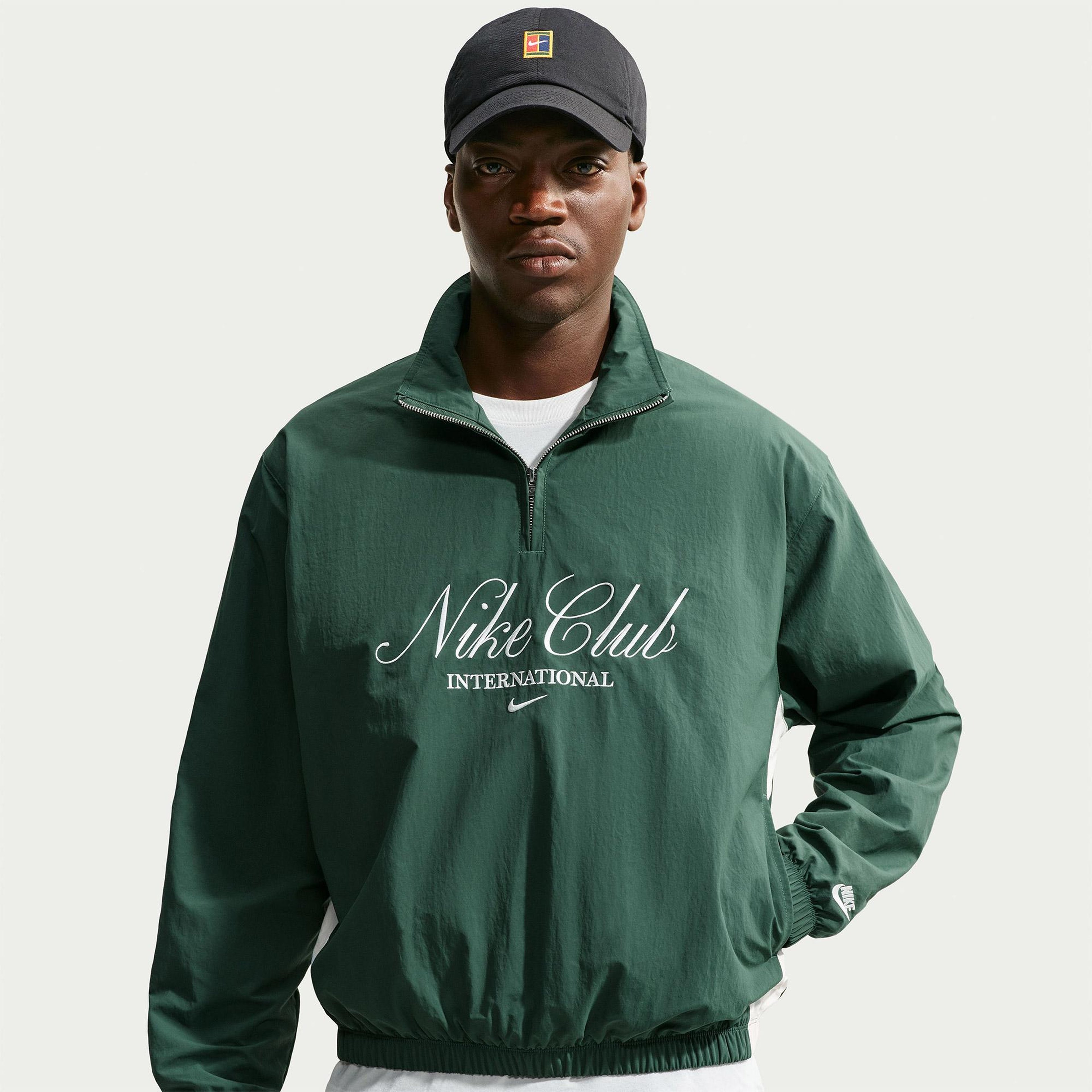 Nike Sportswear Club Erkek Yeşil Ceket