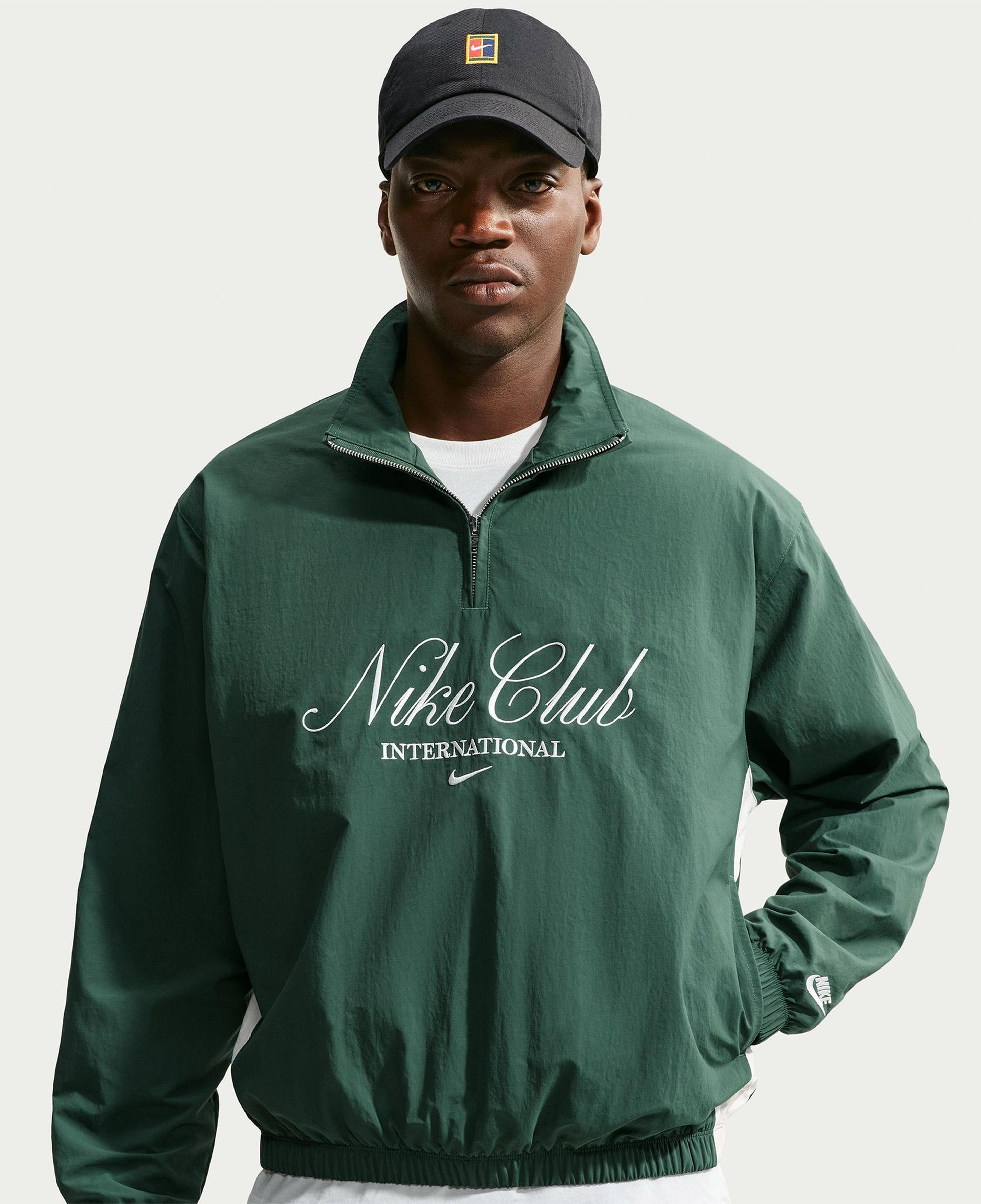 Nike Sportswear Club Erkek Yeşil Ceket