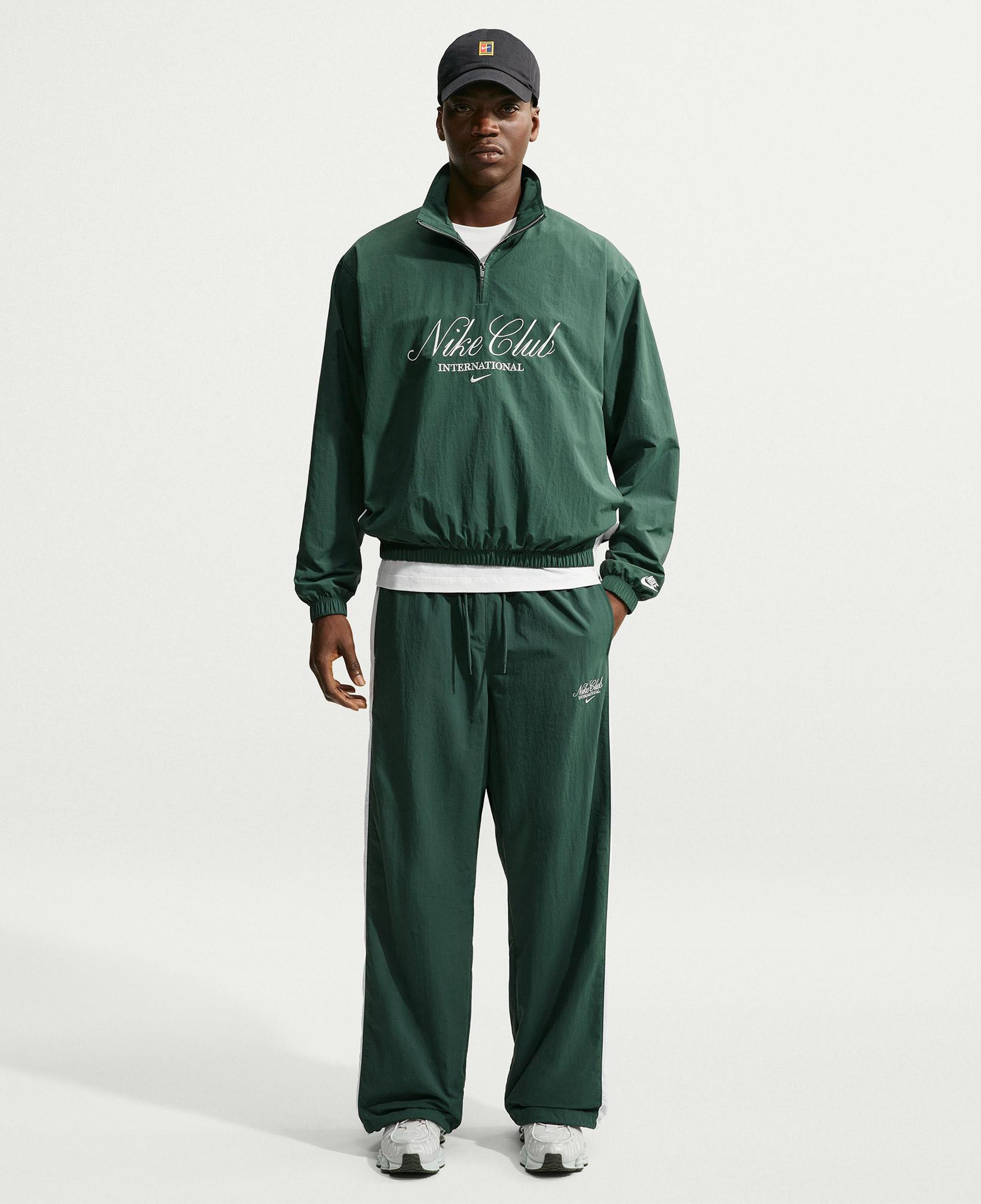 Nike Sportswear Club Erkek Yeşil Ceket