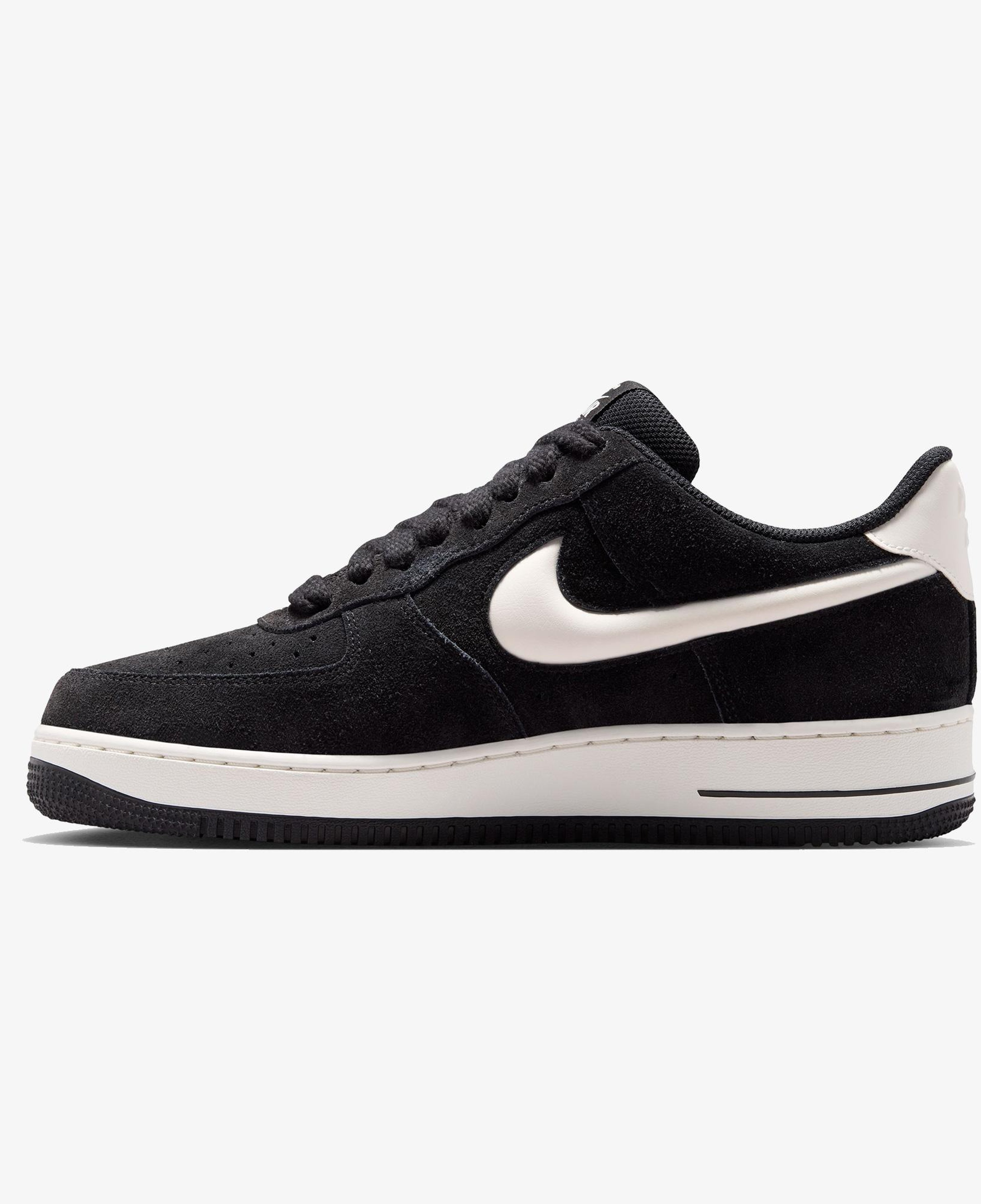 Nike Air Force 1 '07 LV8 Erkek Siyah Spor Ayakkabı