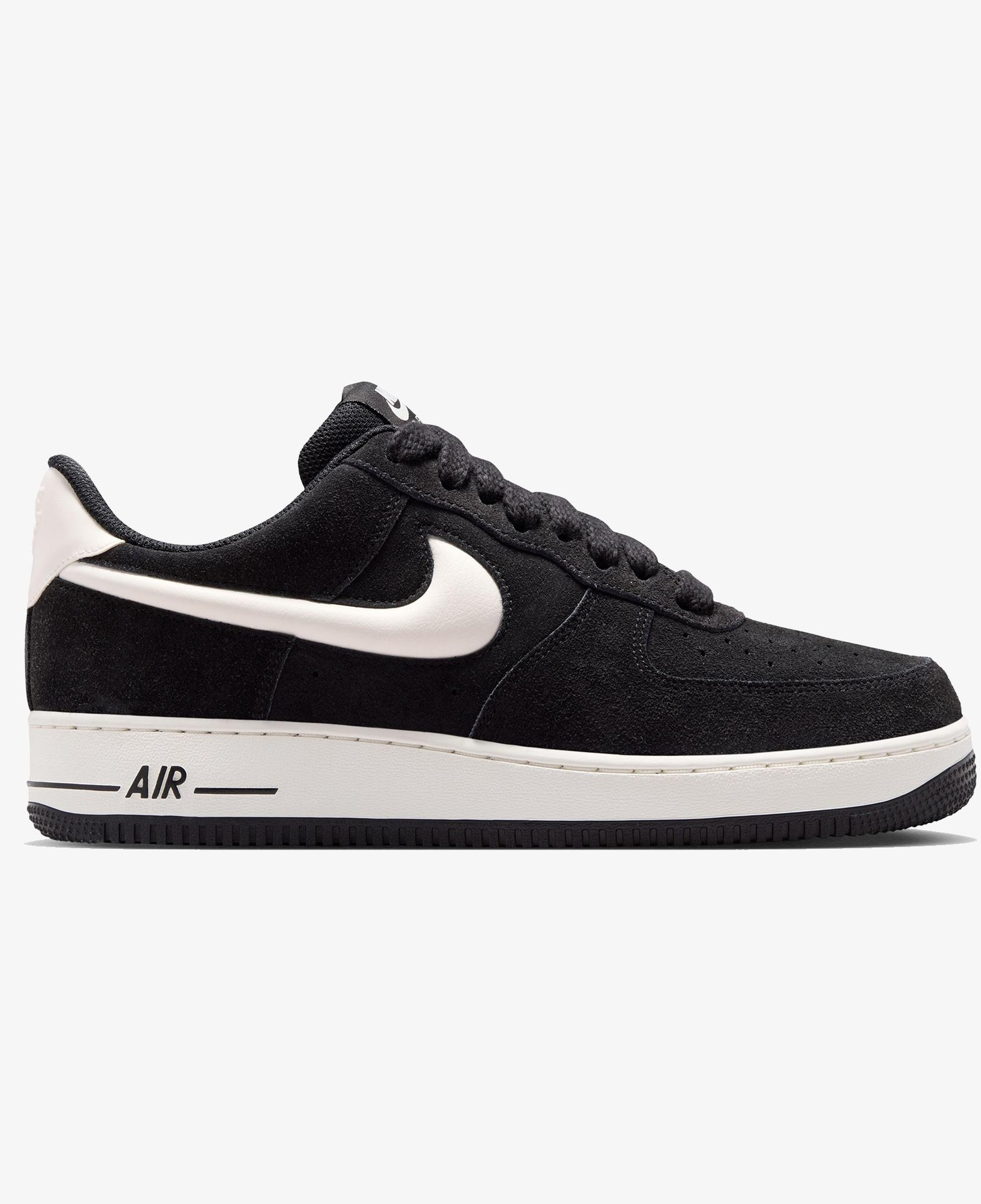 Nike Air Force 1 '07 LV8 Erkek Siyah Spor Ayakkabı