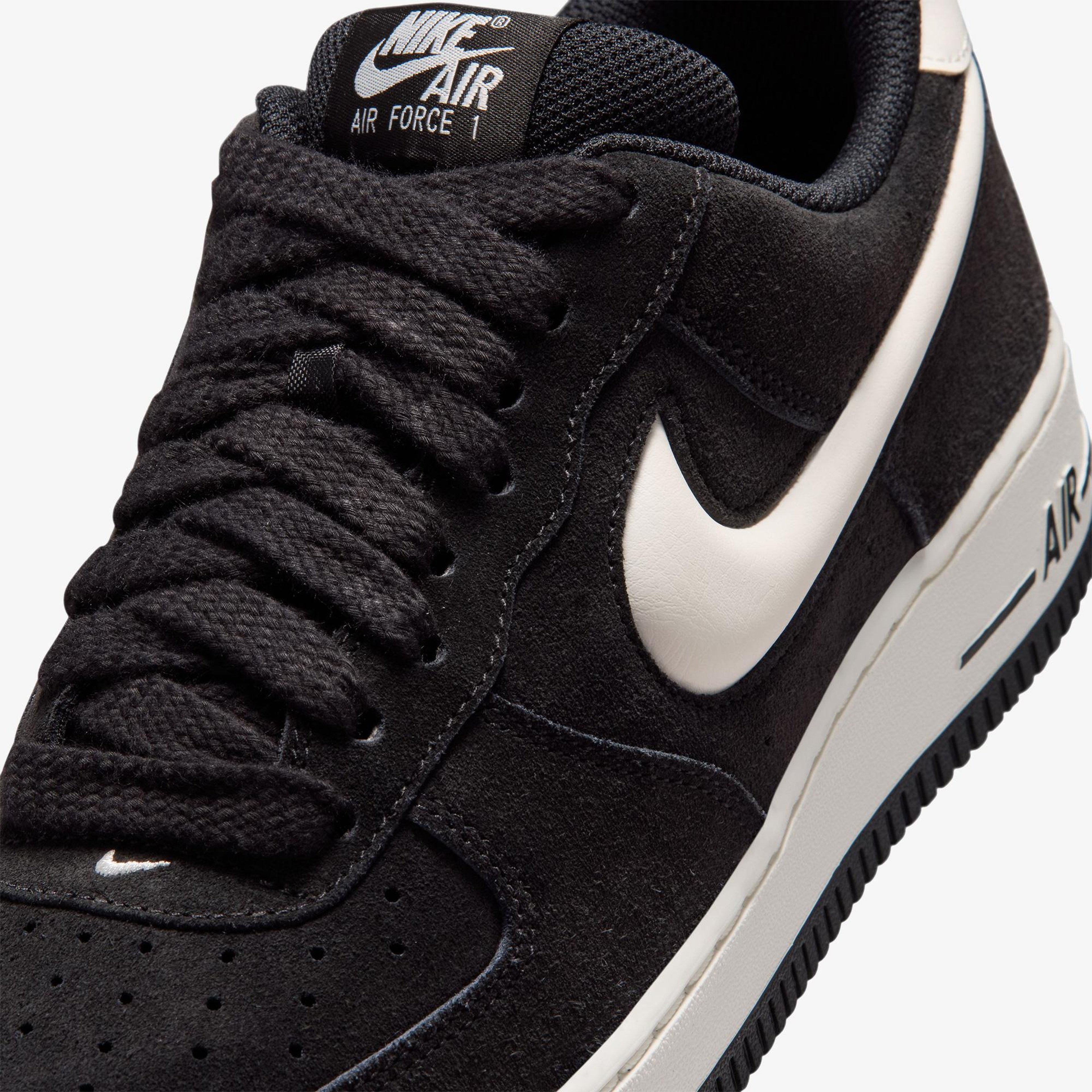 Nike Air Force 1 '07 LV8 Erkek Siyah Spor Ayakkabı