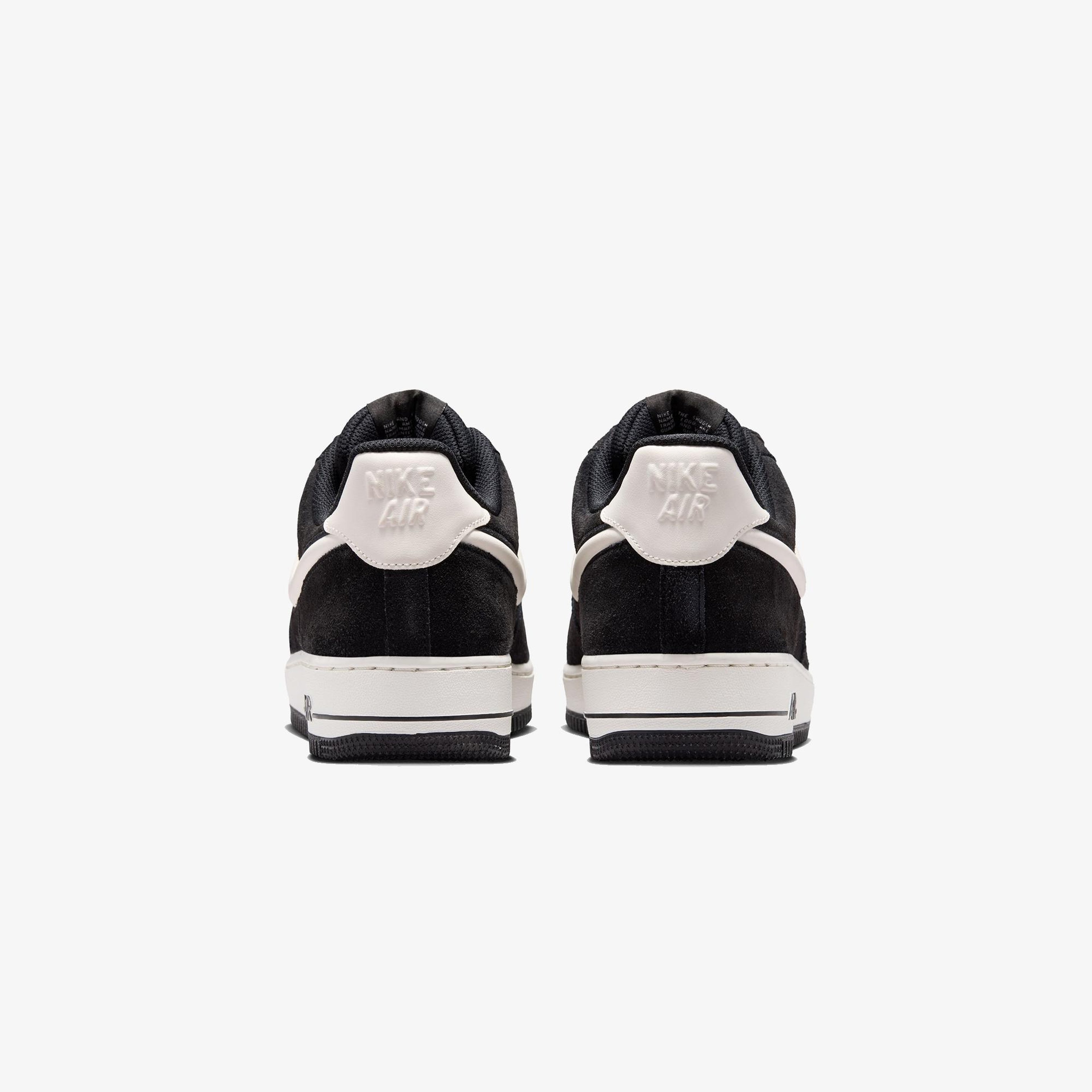 Nike Air Force 1 '07 LV8 Erkek Siyah Spor Ayakkabı