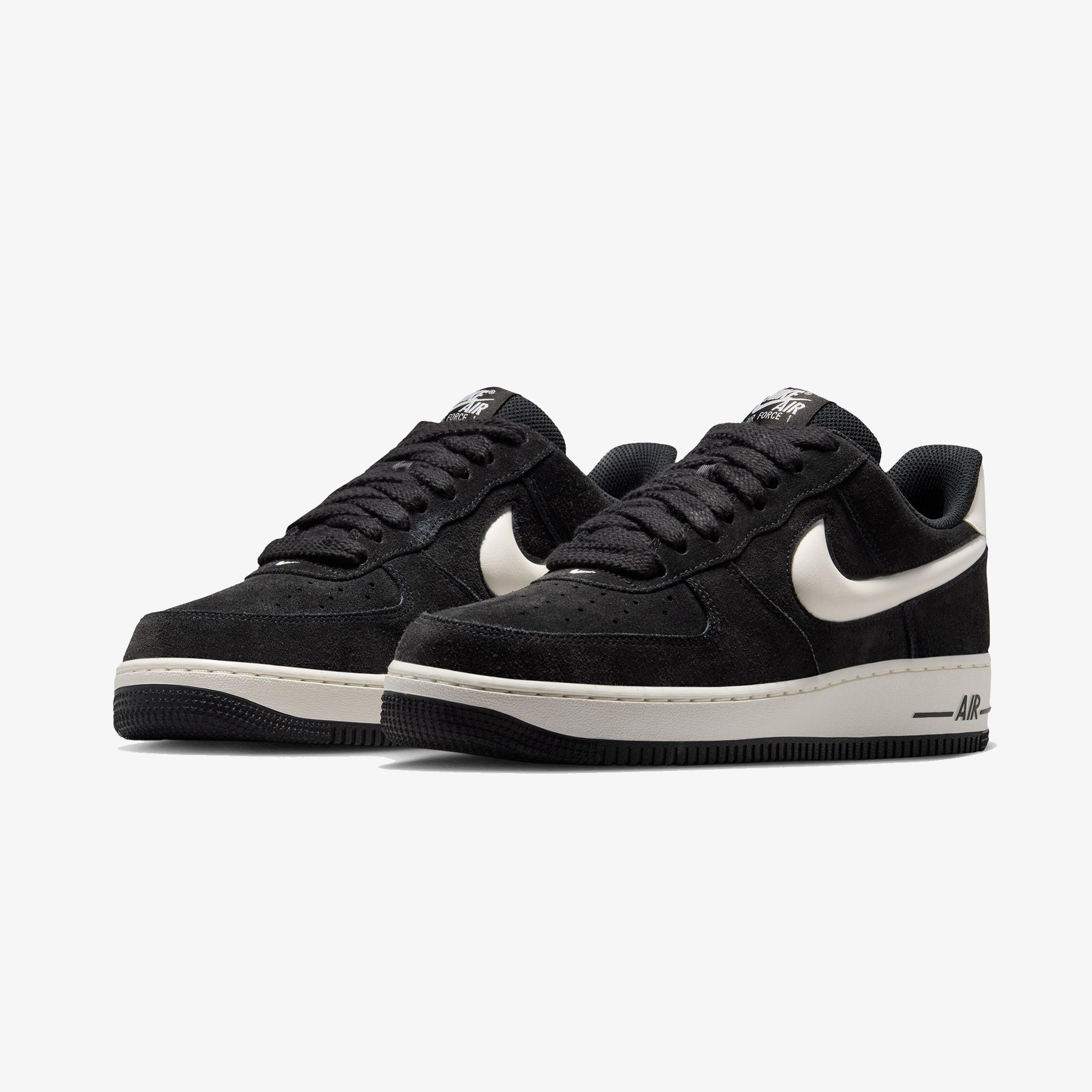 Nike Air Force 1 '07 LV8 Erkek Siyah Spor Ayakkabı