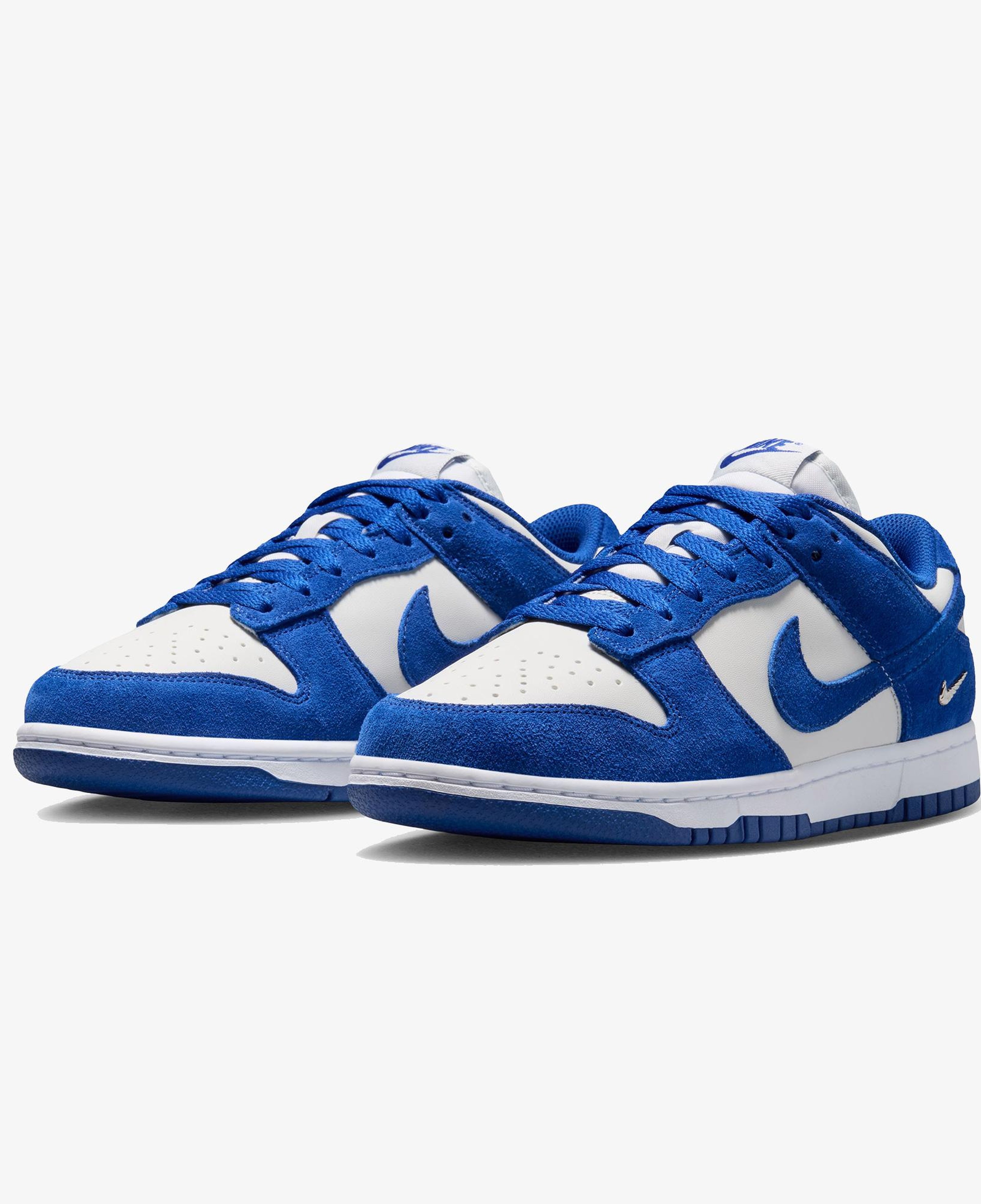Nike Dunk Low Suede Kadın Mavi Spor Ayakkabı