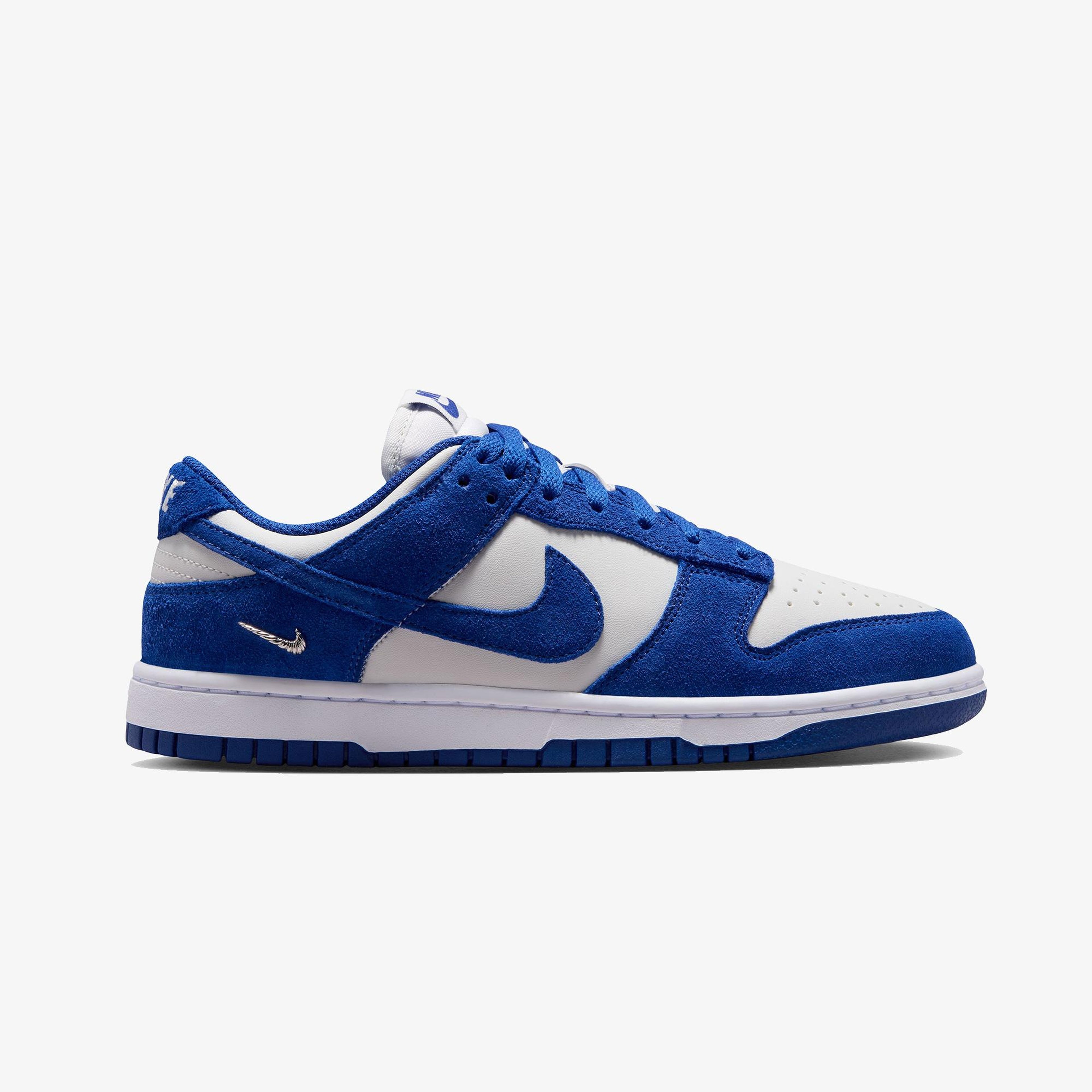Nike Dunk Low Suede Kadın Mavi Spor Ayakkabı