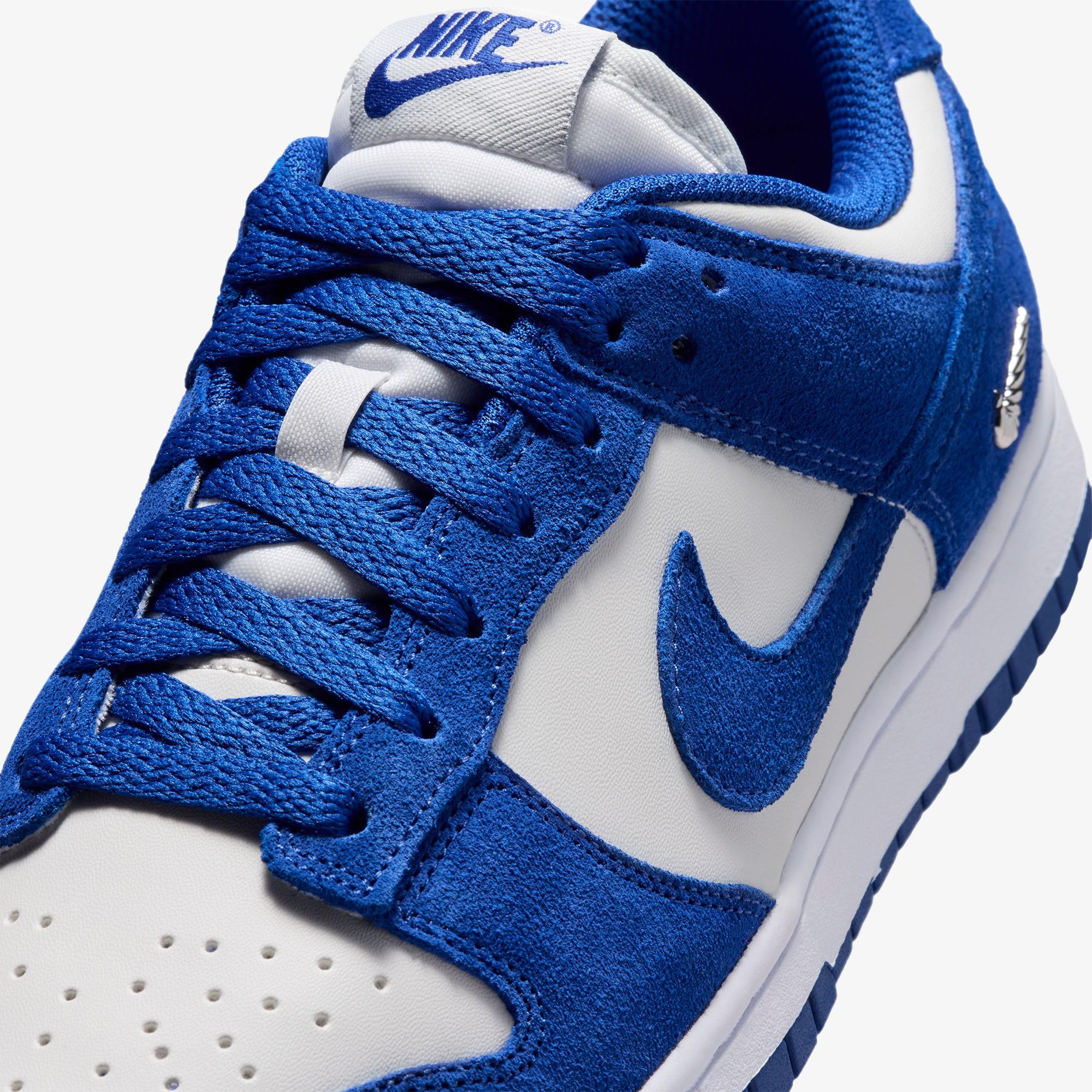 Nike Dunk Low Suede Kadın Mavi Spor Ayakkabı