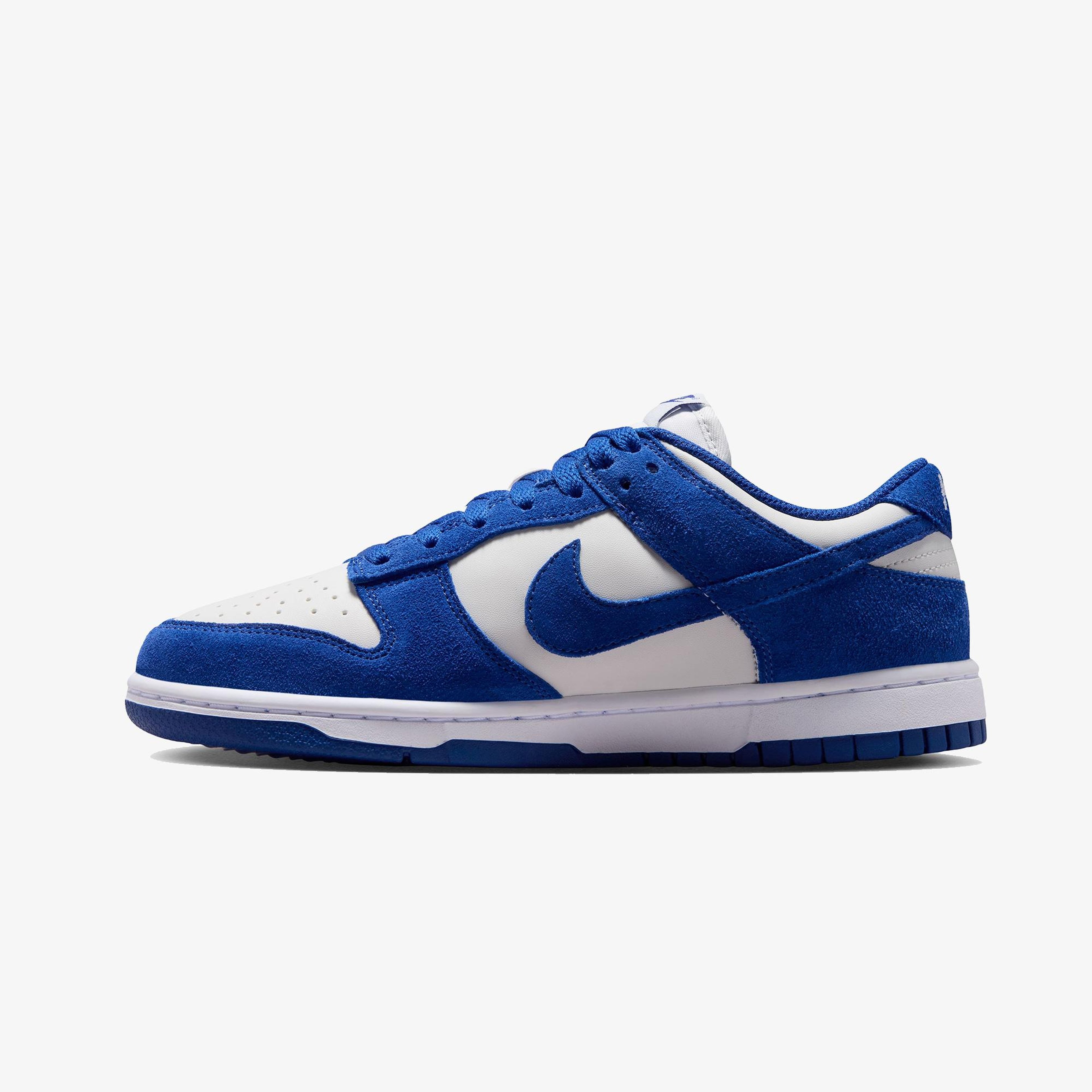 Nike Dunk Low Suede Kadın Mavi Spor Ayakkabı