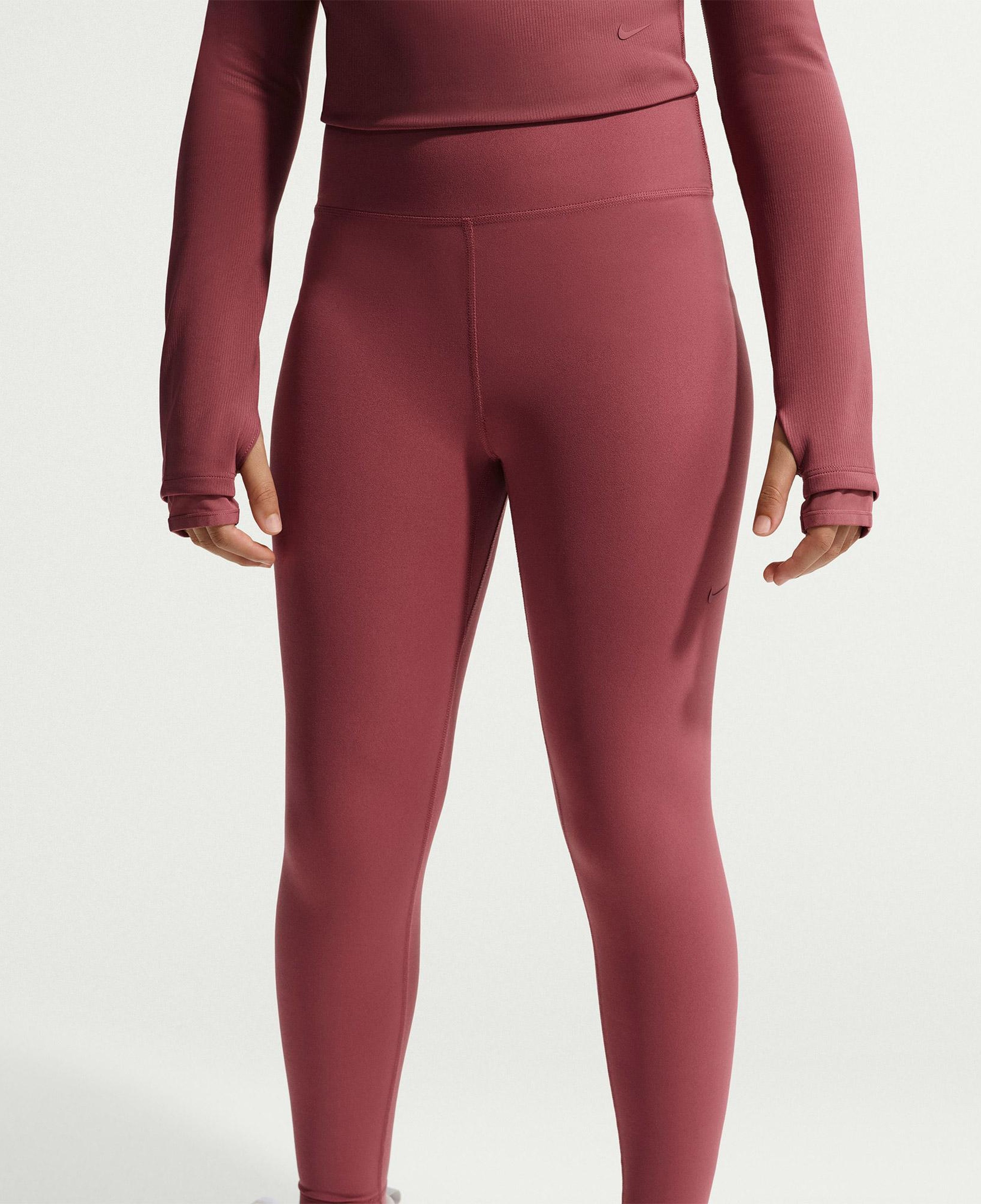 Nike Mavn Dri-Fit Heritage Genç Çocuk Pembe Tayt