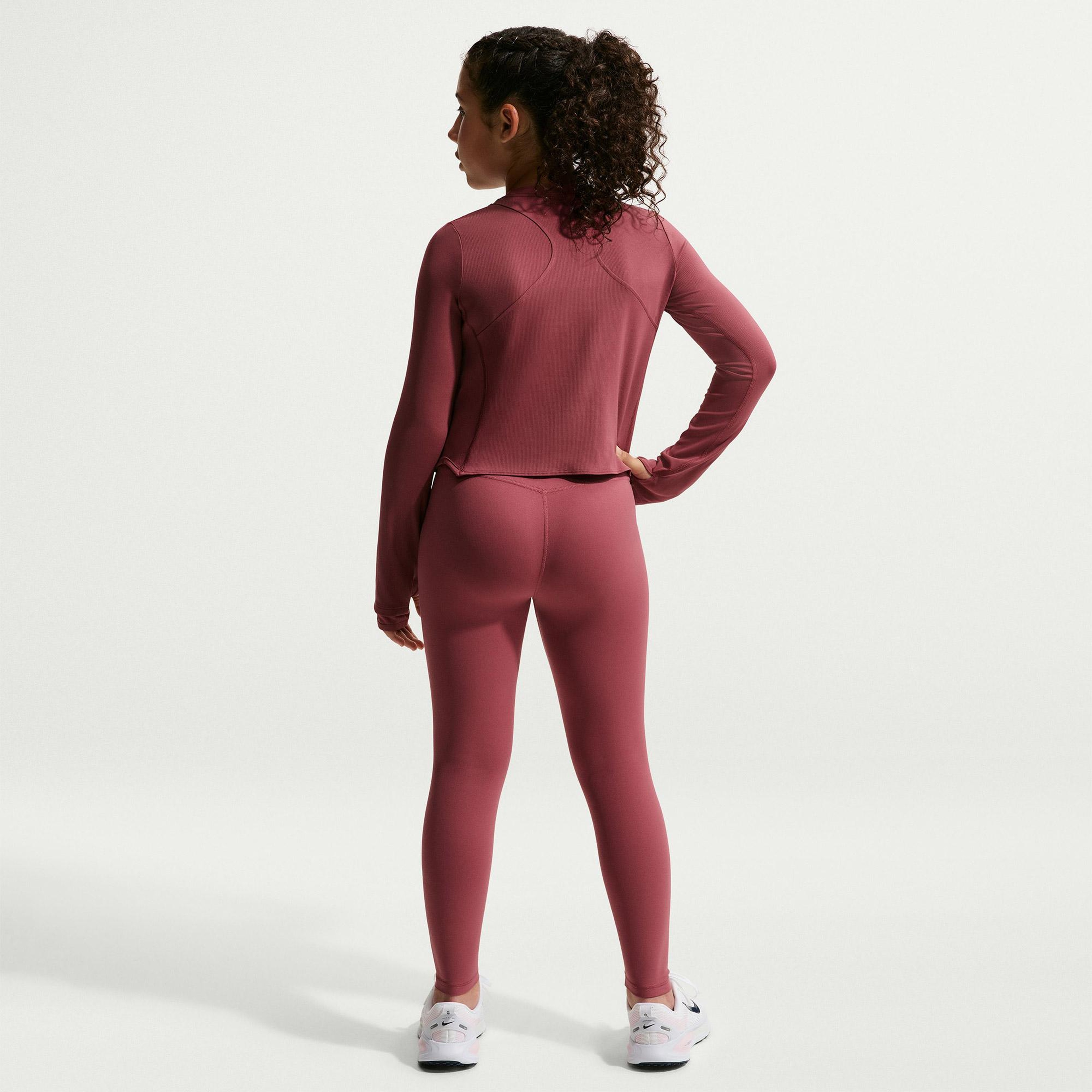 Nike Mavn Dri-Fit Heritage Genç Çocuk Pembe Tayt