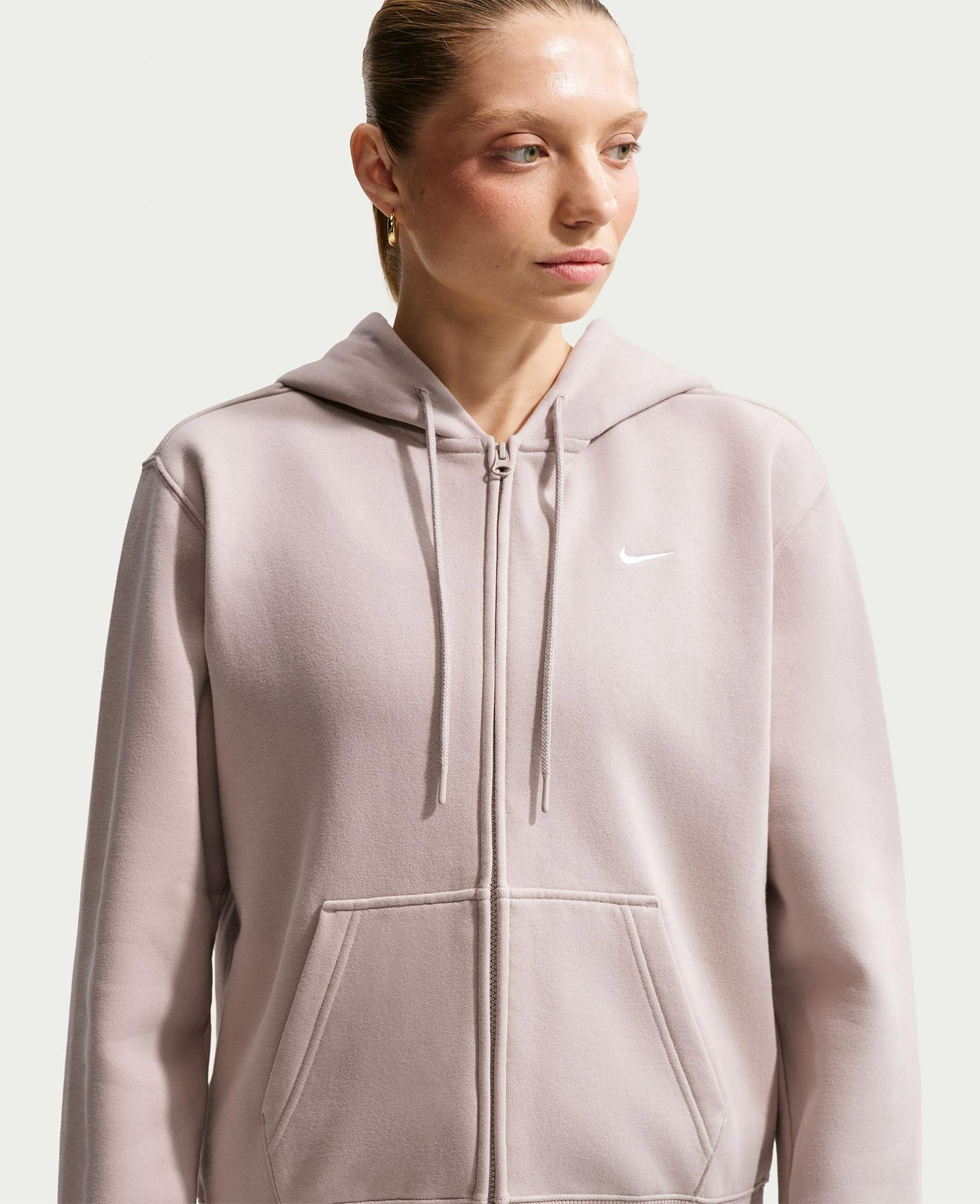 Nike Studio Fleece Kadın Pembe Eşofman Üstü