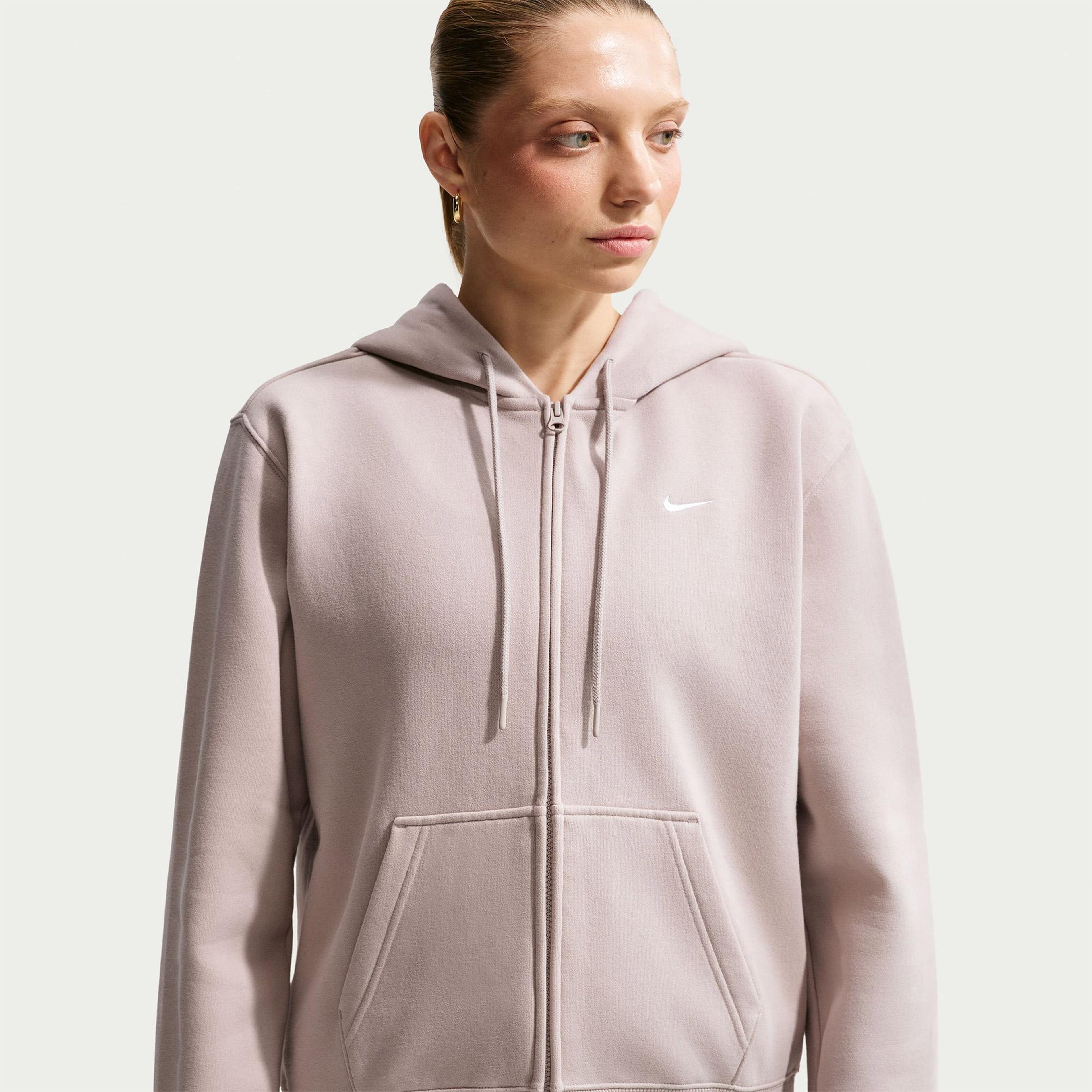 Nike Studio Fleece Kadın Pembe Eşofman Üstü