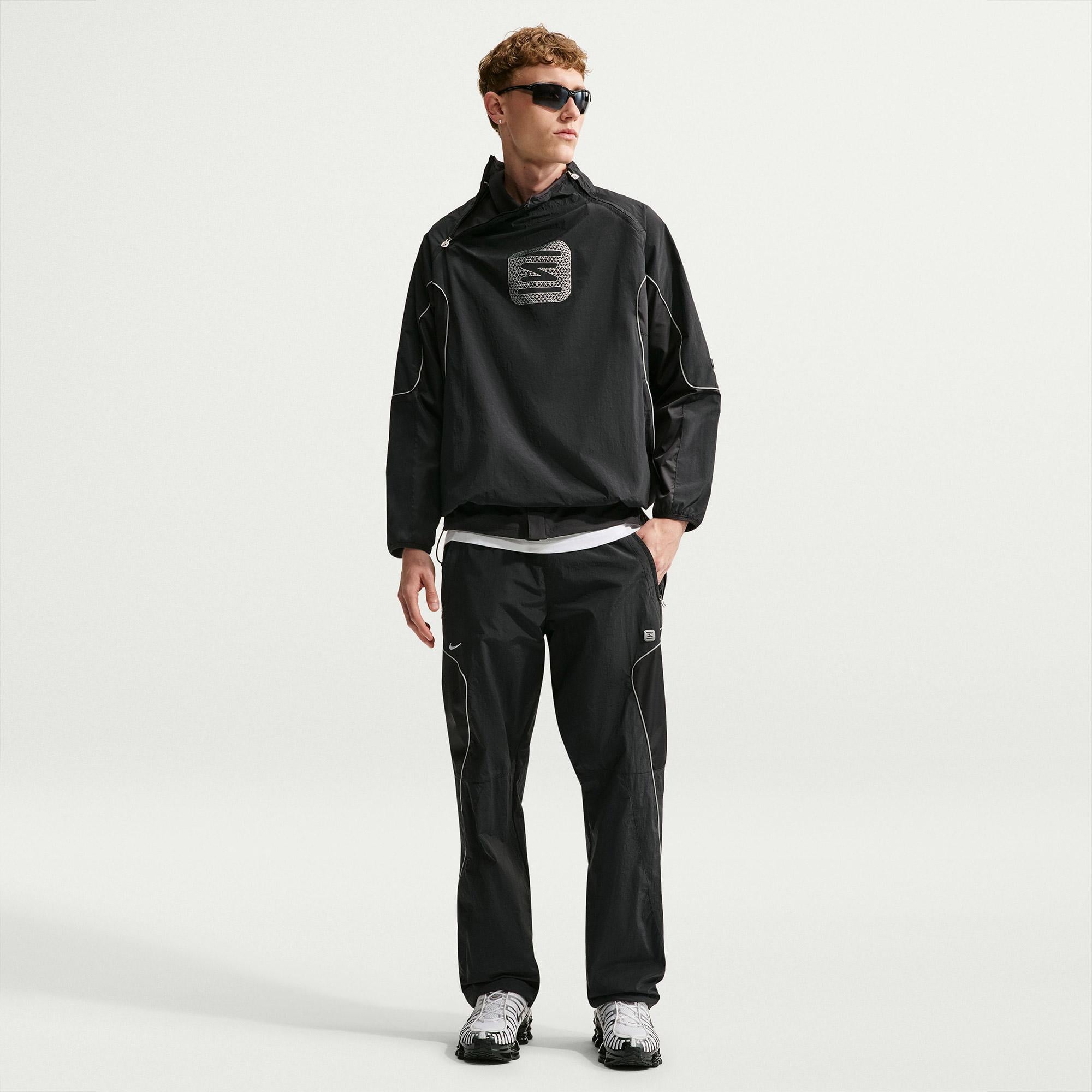 Nike Sportswear Woven Erkek Siyah Eşofman Altı
