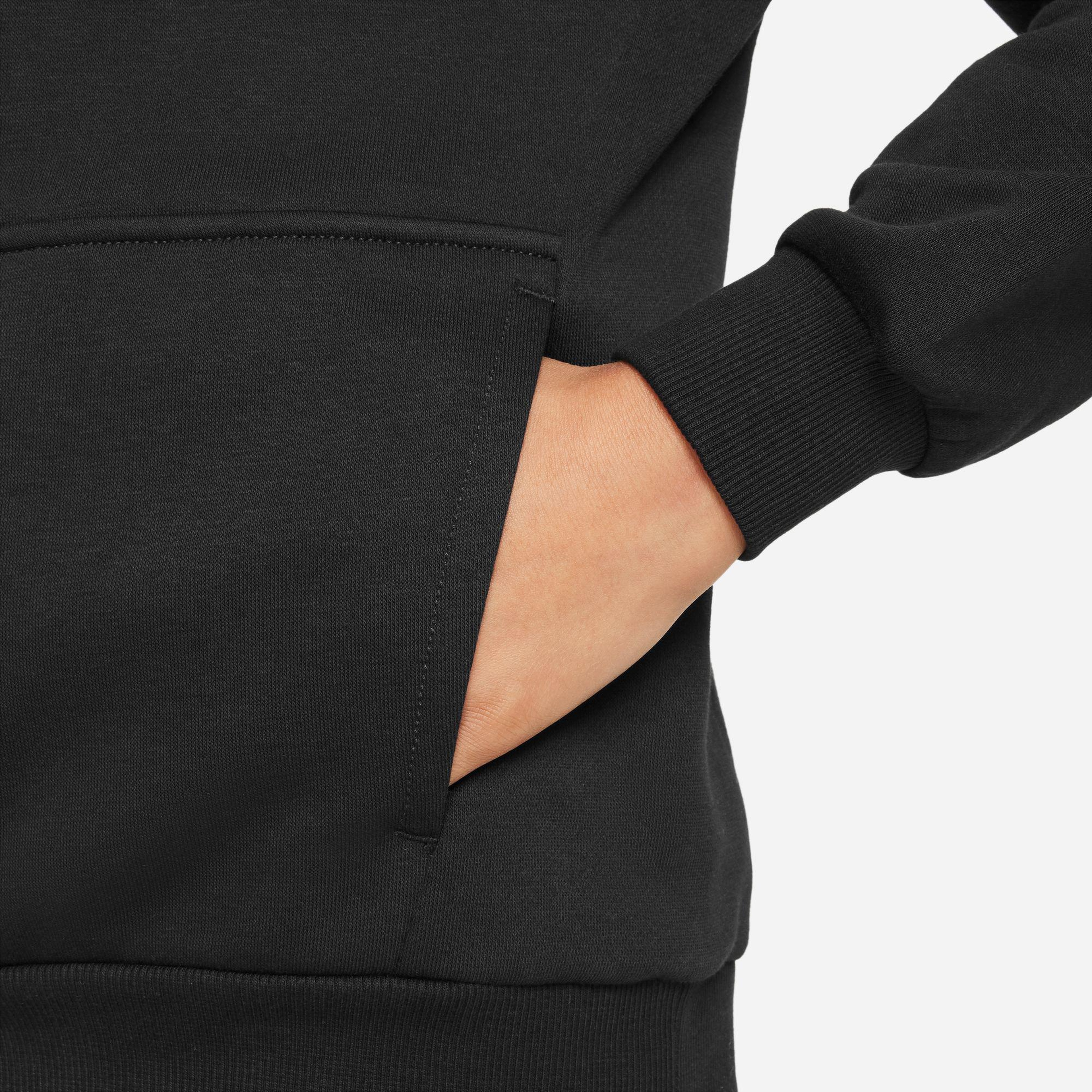 Nike Sportswear Club Fleece Genç Çocuk Siyah Hoodie