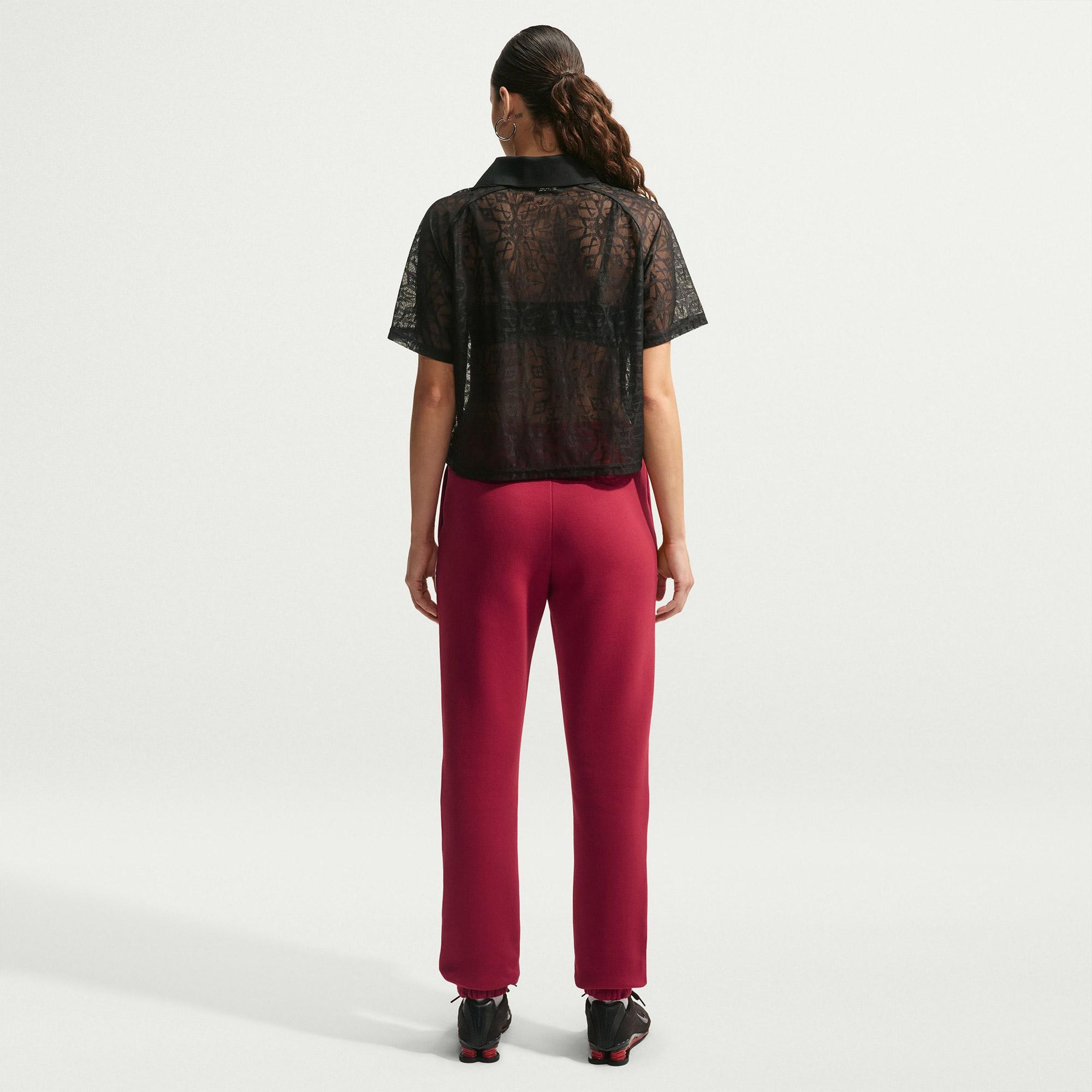 Nike Studio Fleece Kadın Pembe Eşofman Altı