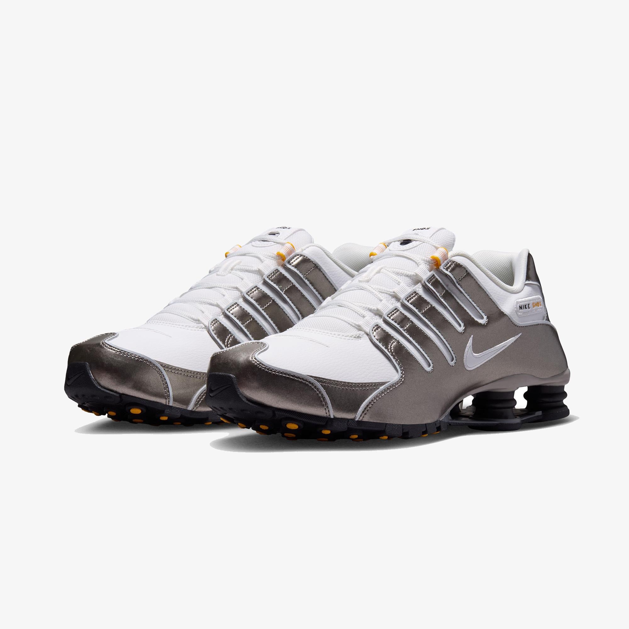 Nike Shox NZ Erkek Gri Spor Ayakkabı