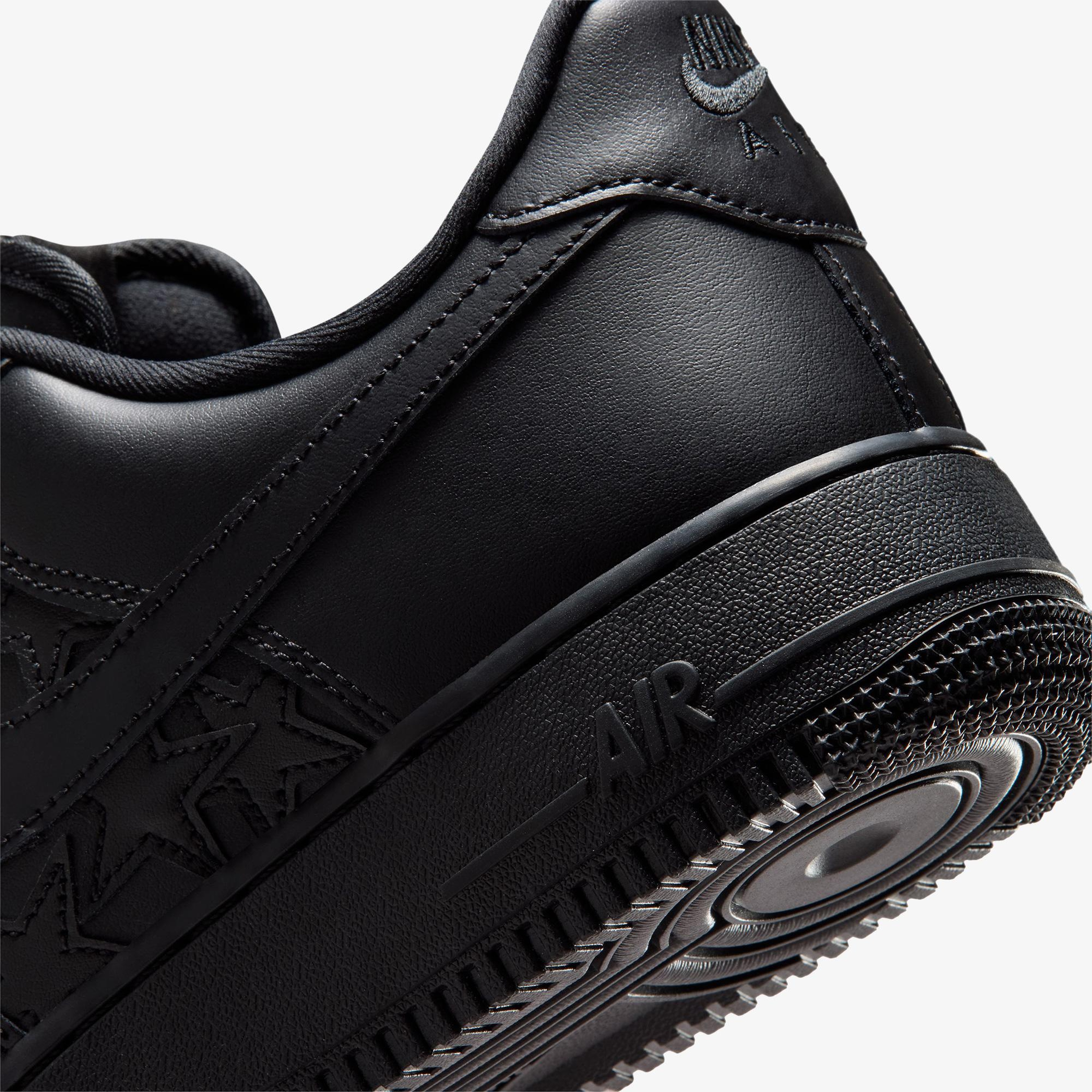 Nike Air Force 1 '07 Edge Erkek Siyah Spor Ayakkabı