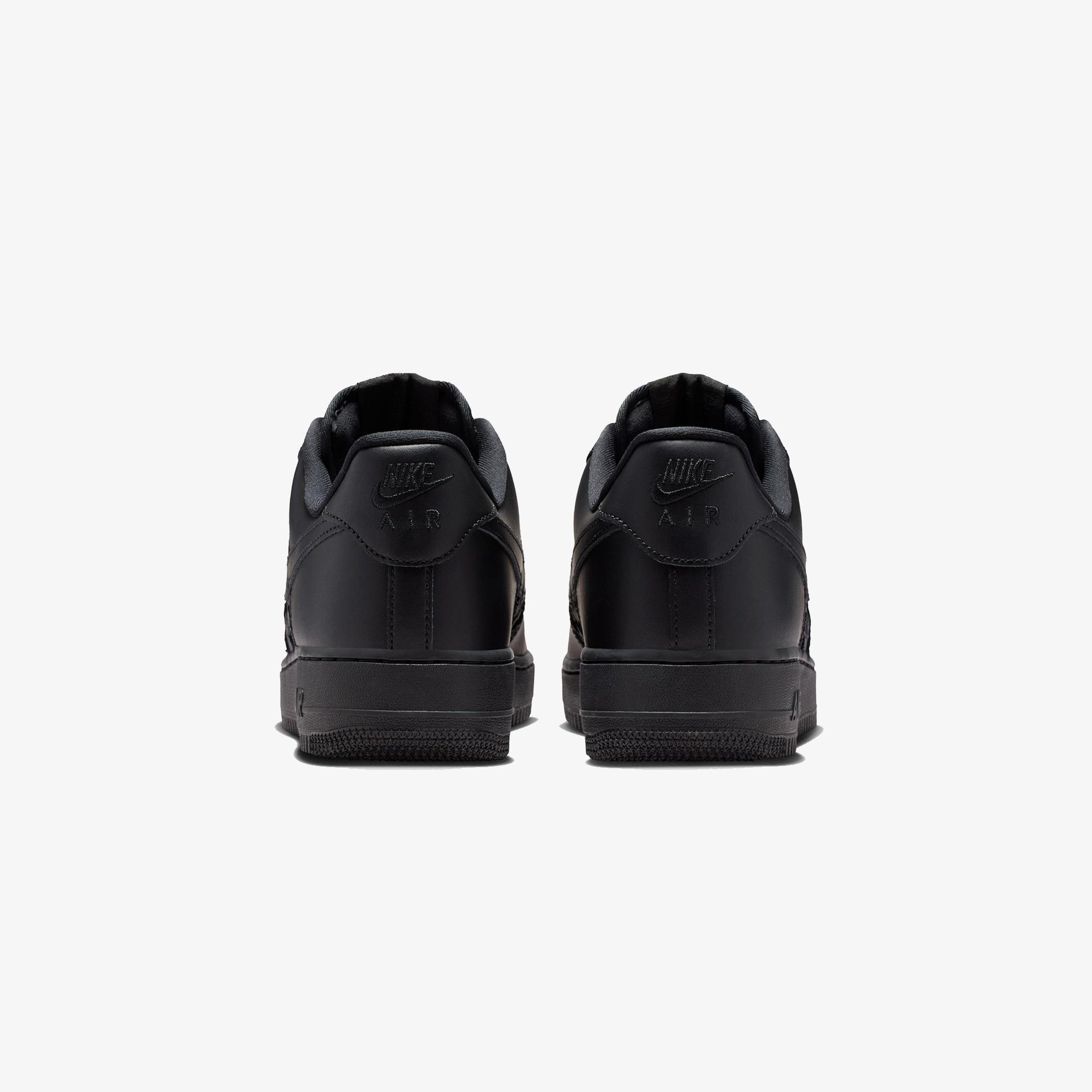 Nike Air Force 1 '07 Edge Erkek Siyah Spor Ayakkabı