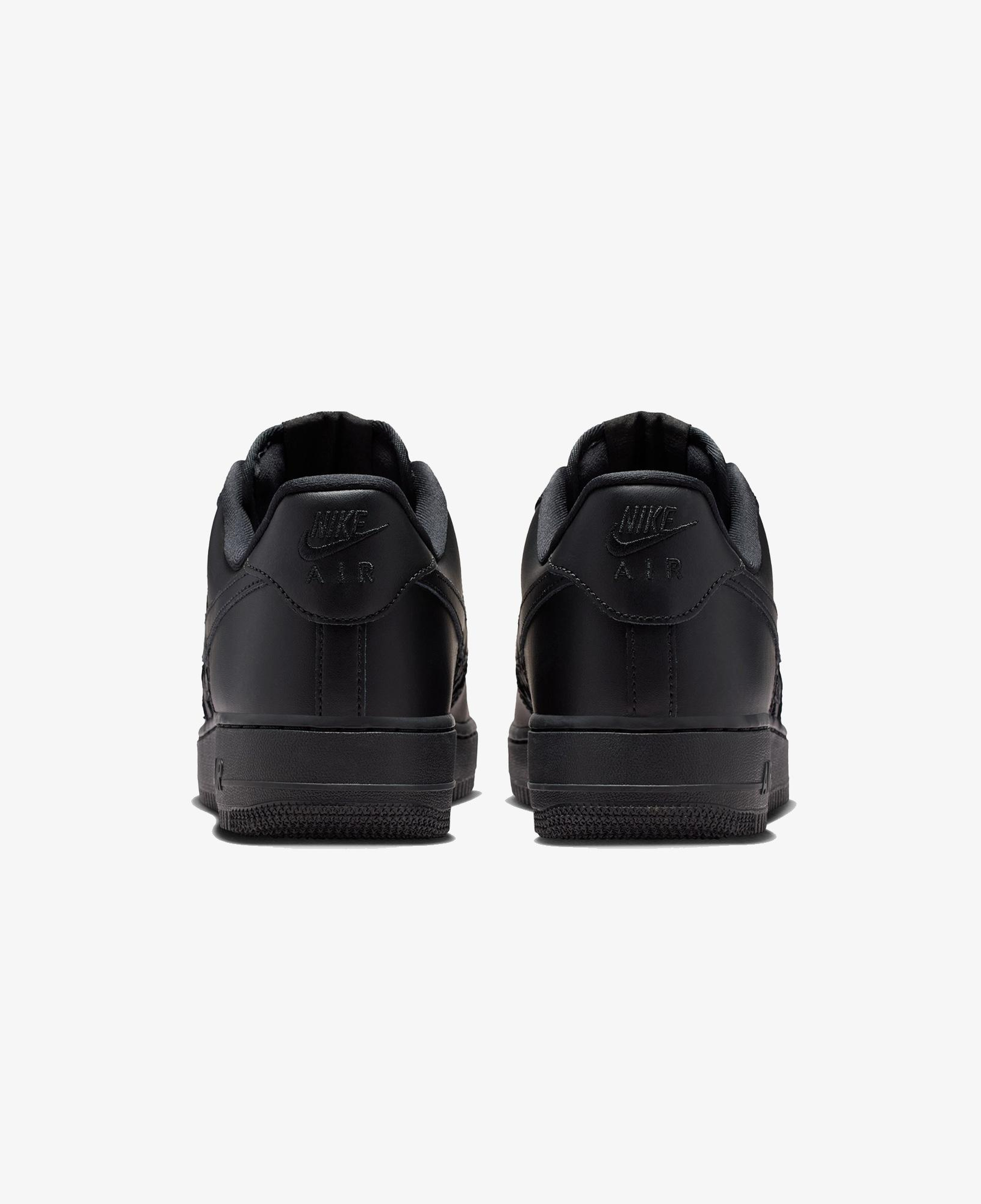 Nike Air Force 1 '07 Edge Erkek Siyah Spor Ayakkabı