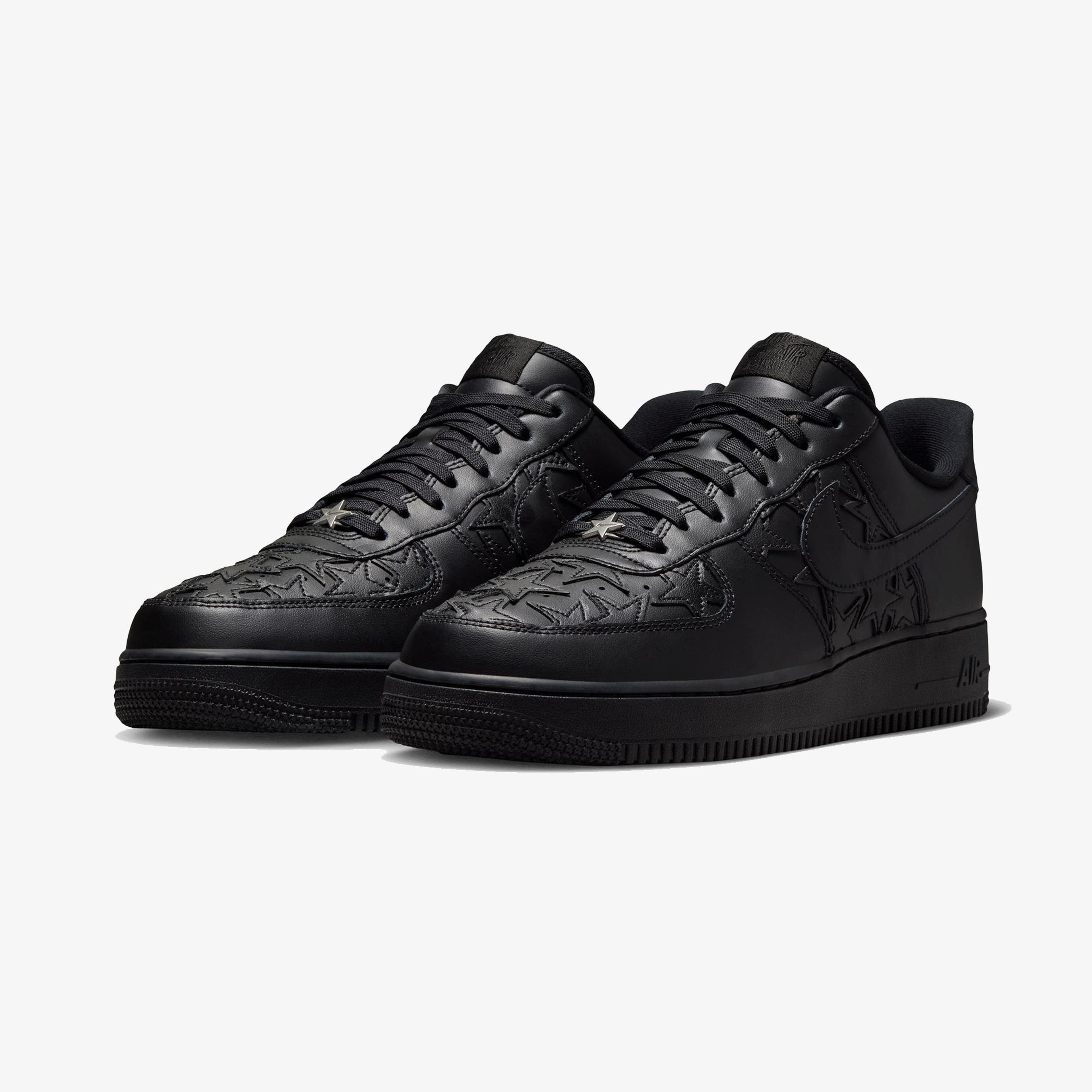 Nike Air Force 1 '07 Edge Erkek Siyah Spor Ayakkabı
