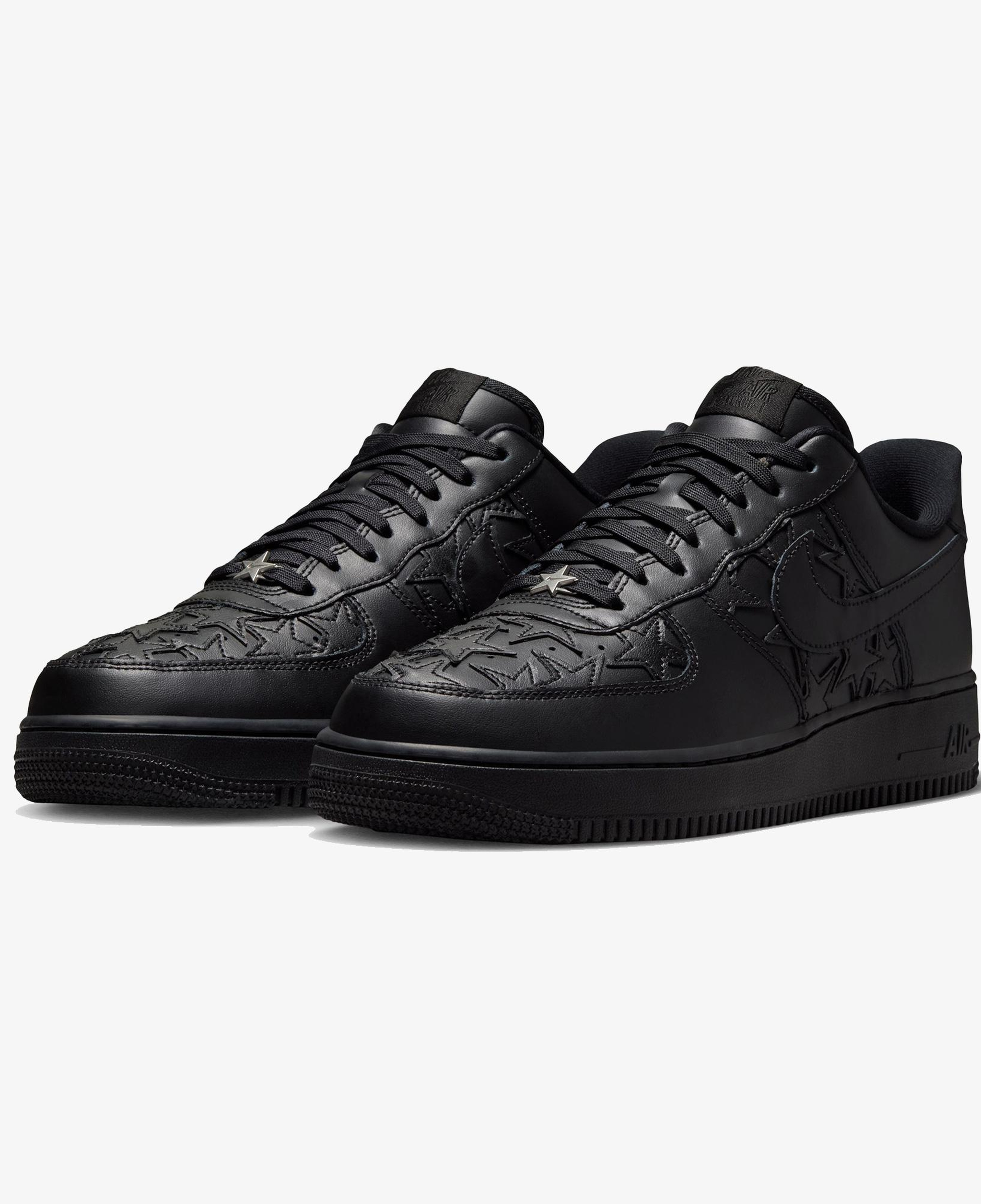 Nike Air Force 1 '07 Edge Erkek Siyah Spor Ayakkabı
