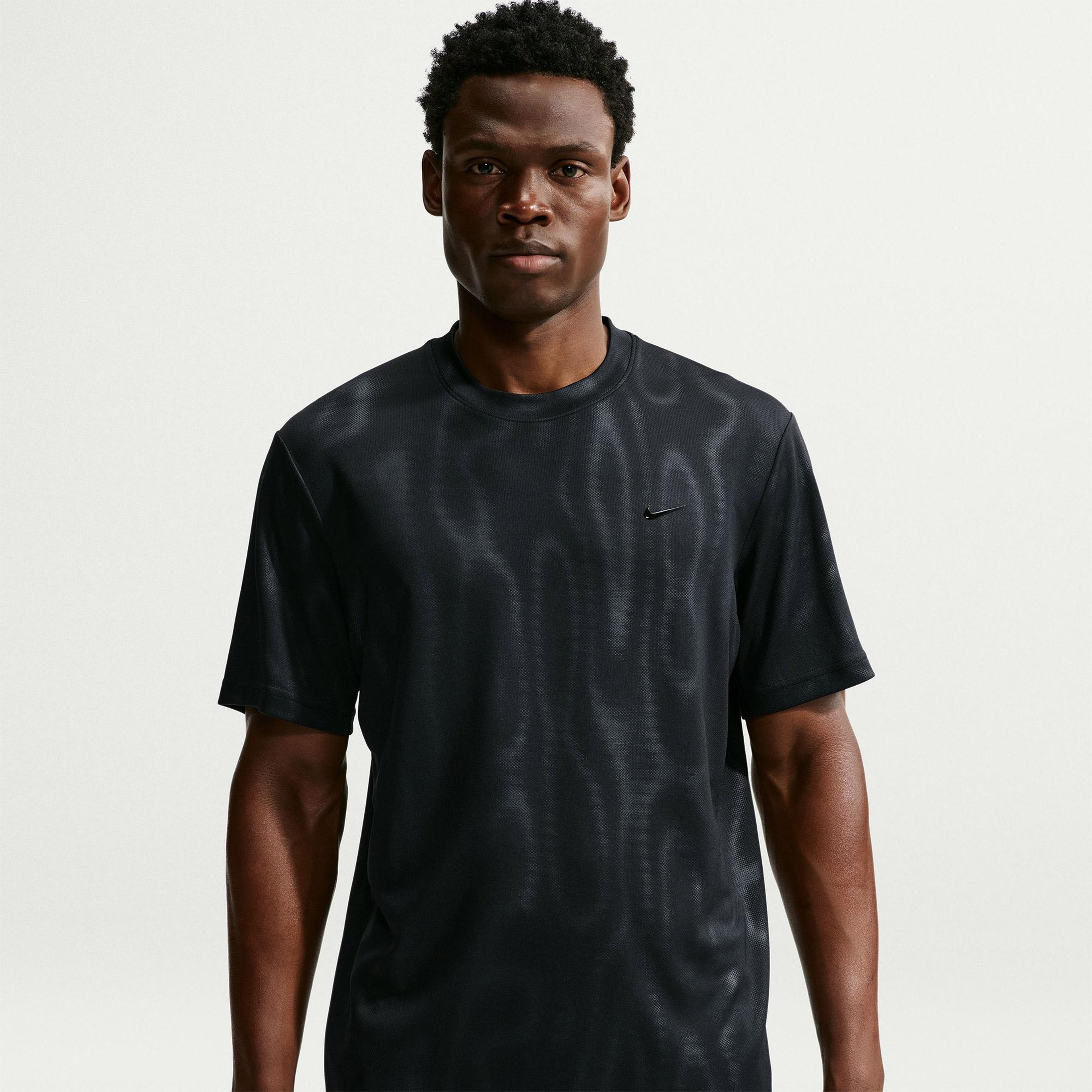 Nike Dri-Fit N.A.C. Primary Erkek Siyah T-Shirt